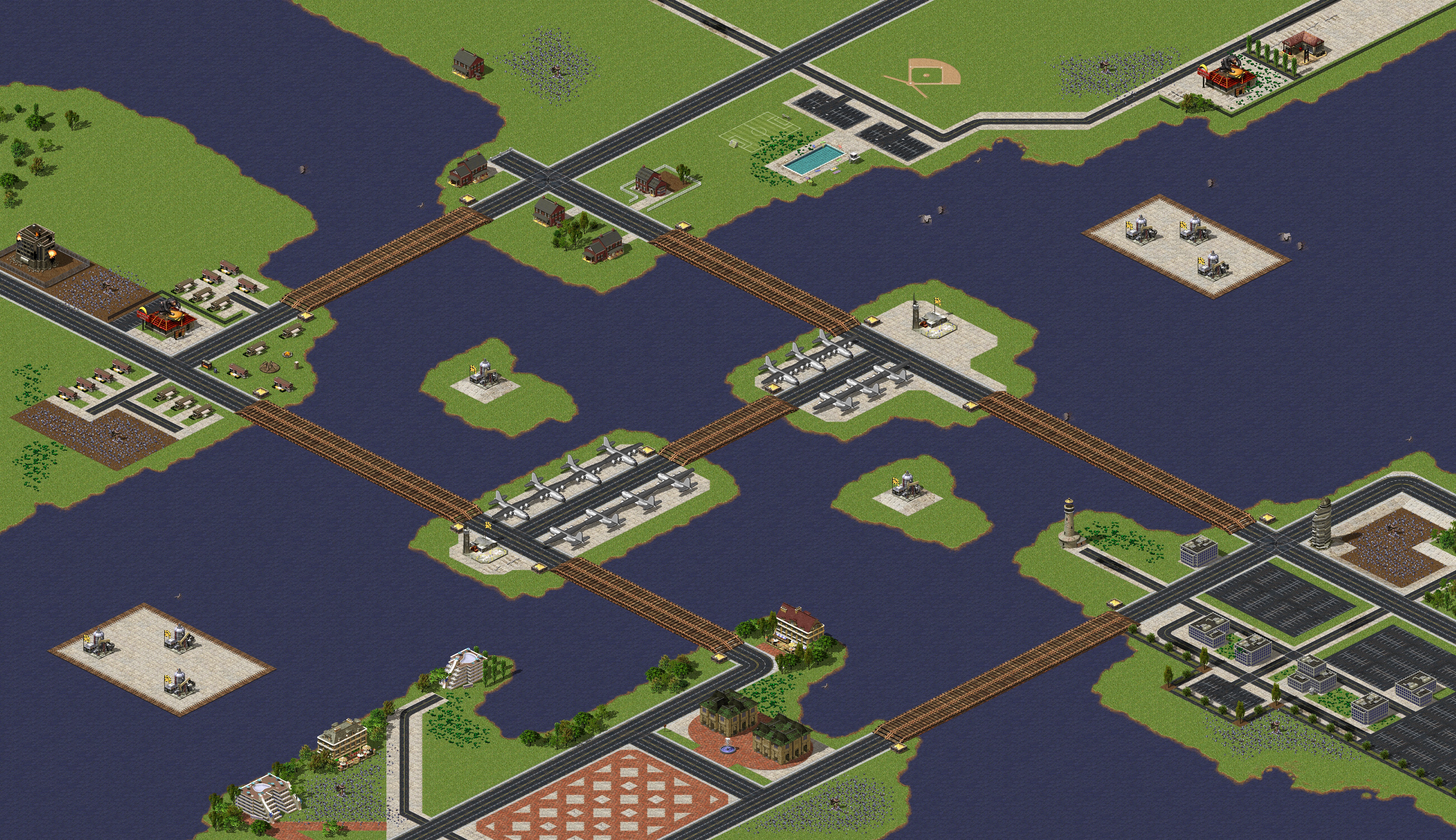 Rendered map: Oceanside