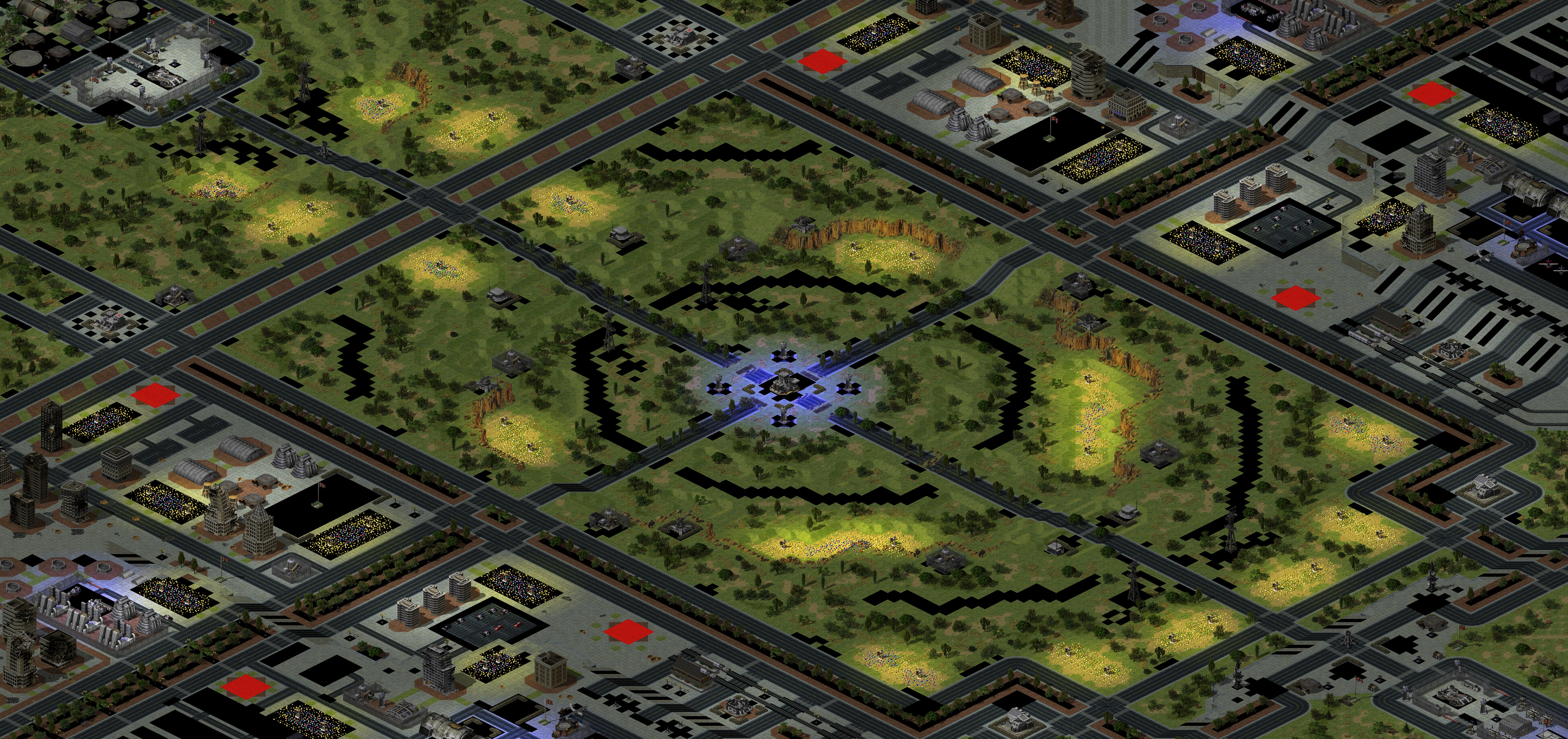 Rendered map: Shrouded City