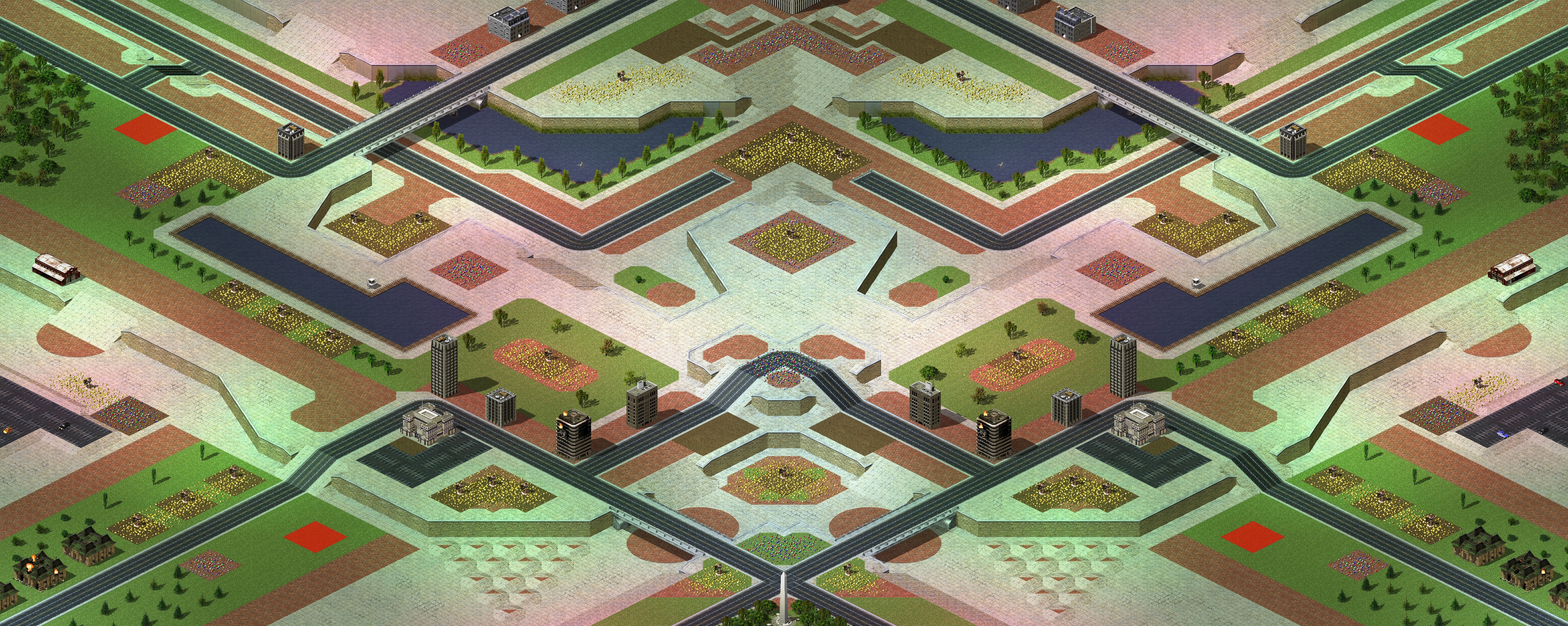 Rendered map: [4] Skirmish Park