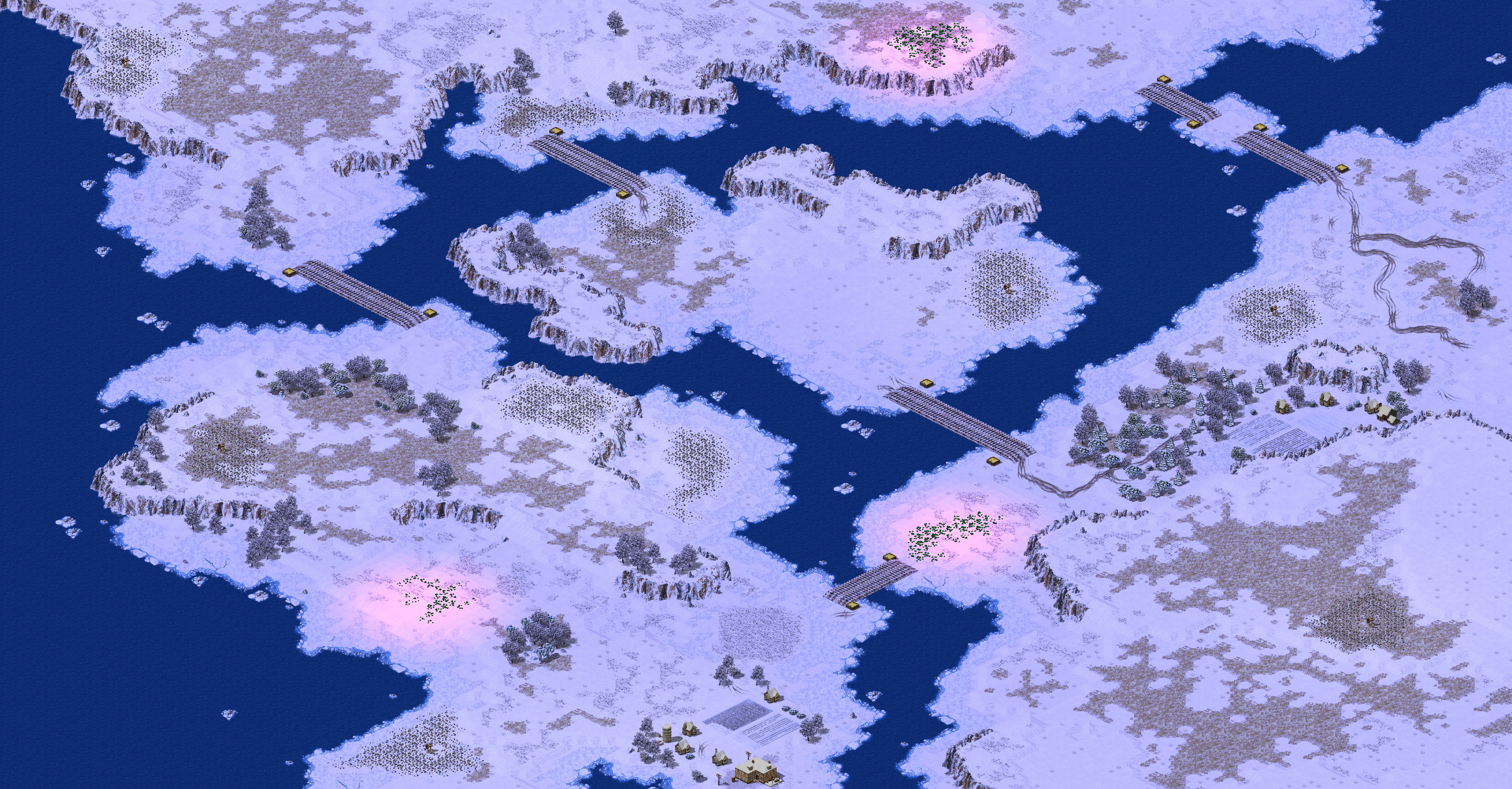 Rendered map: Siberian Wastes