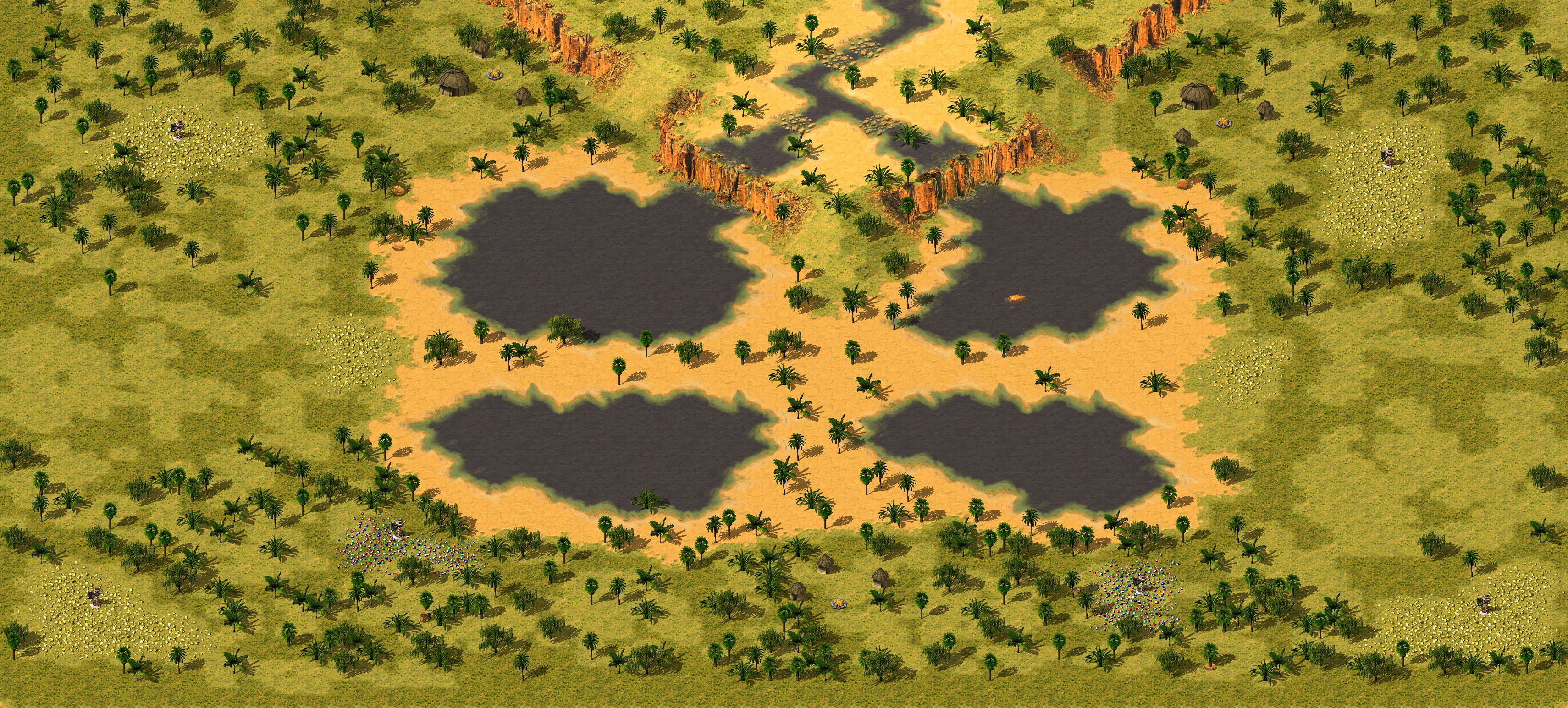 Rendered map: Amazona Delta