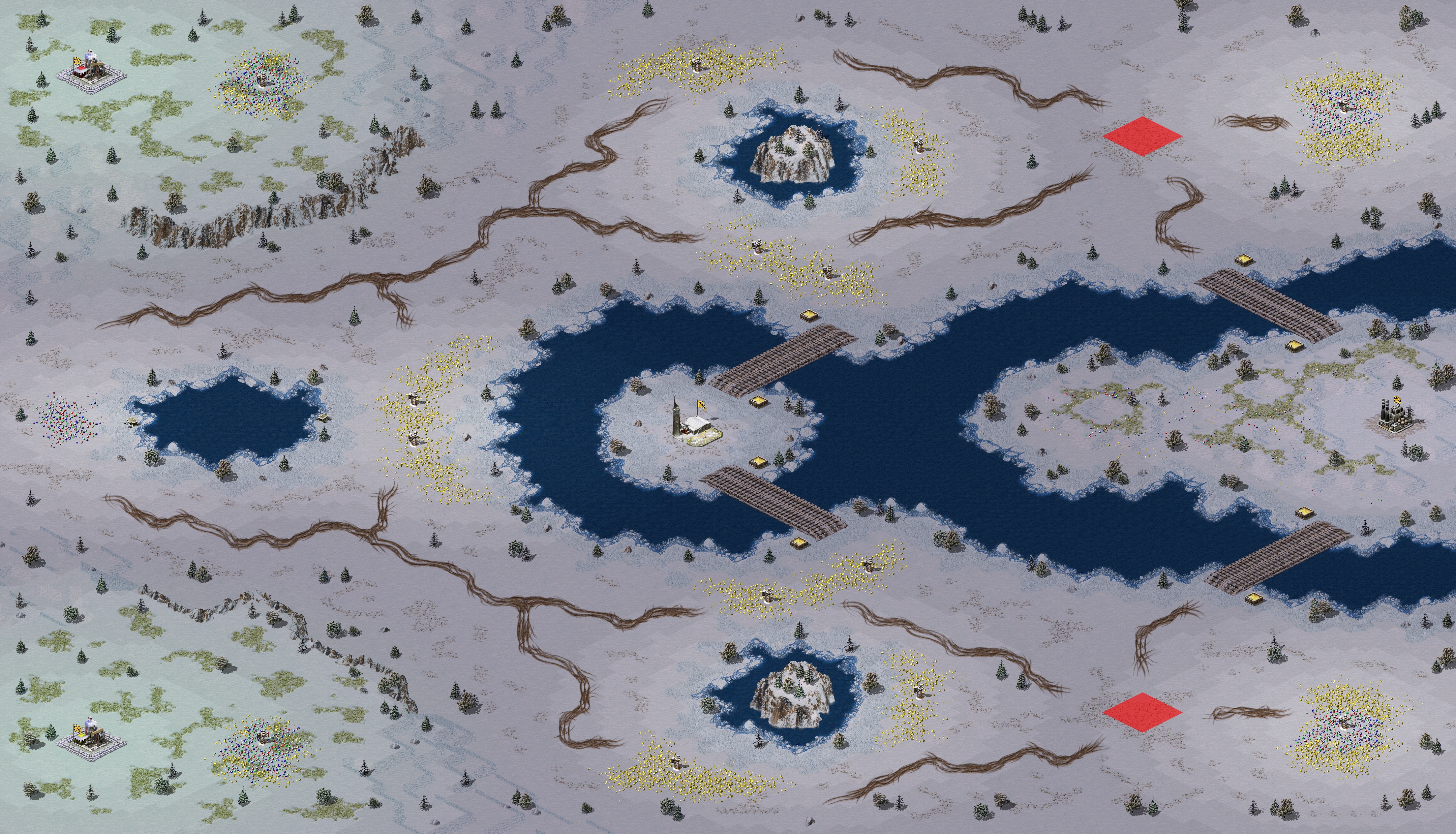 Rendered map: River Divide