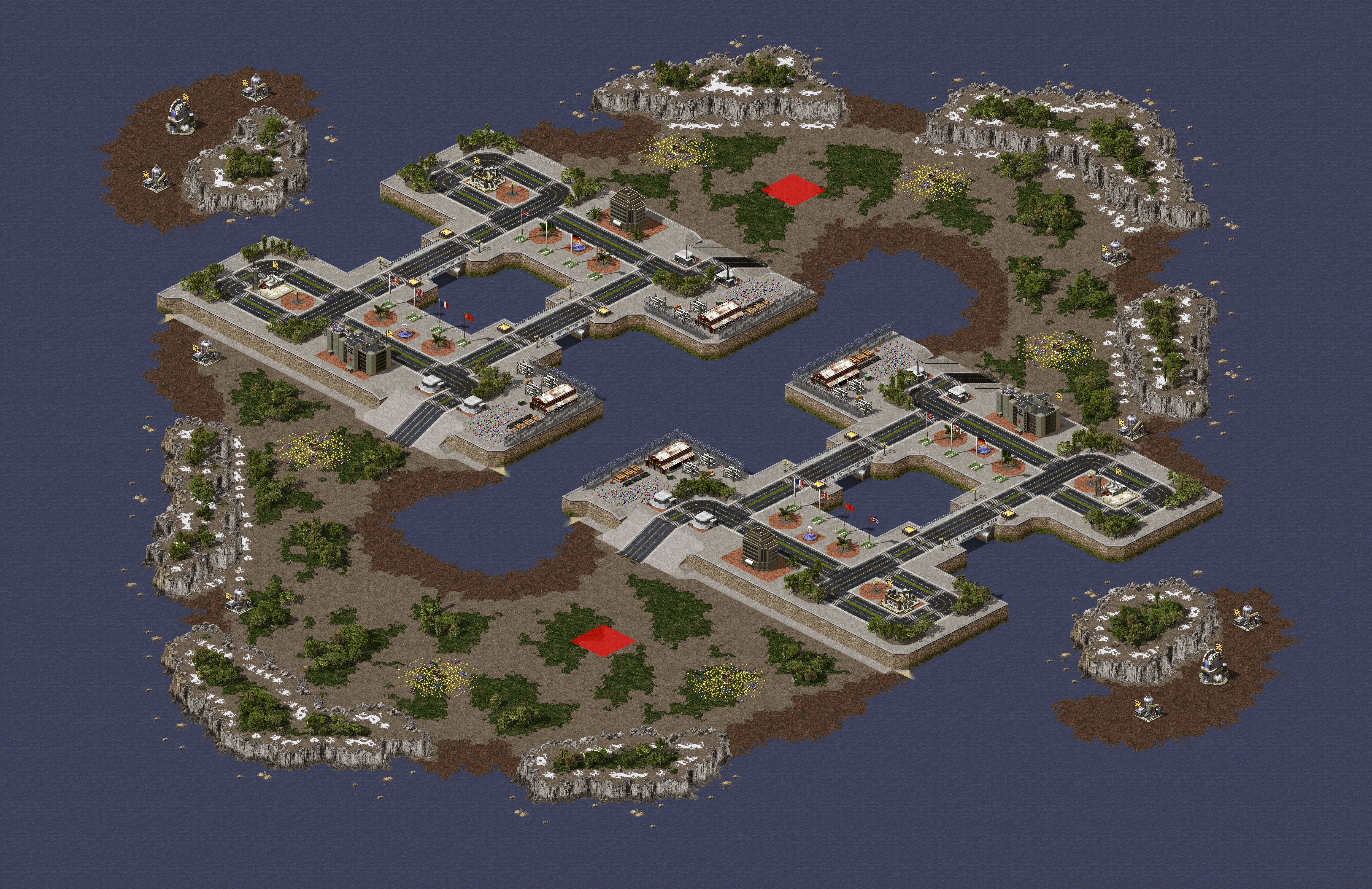 Rendered map: Mirror's Edge (2)