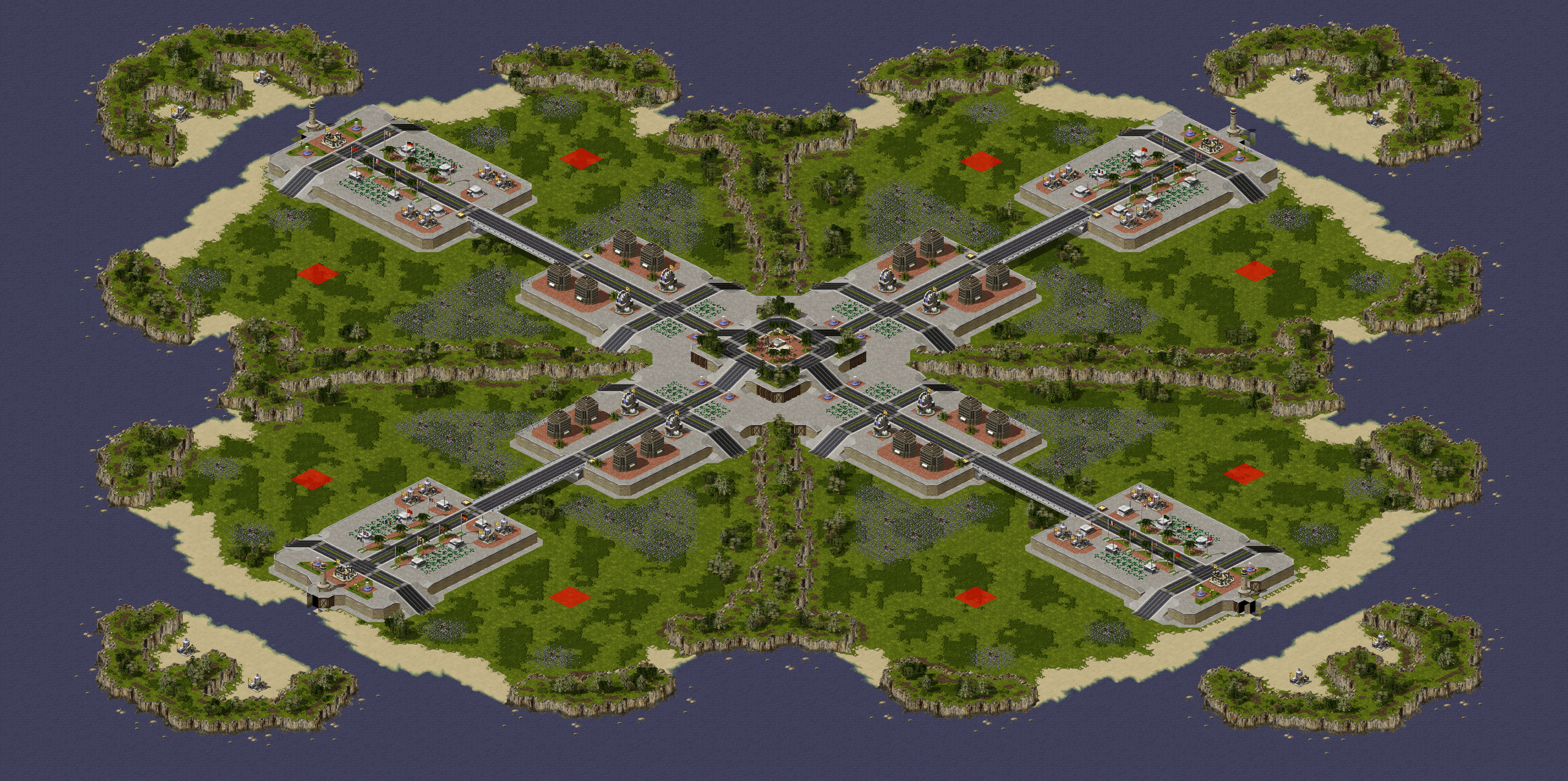 Rendered map: Clover Conflict