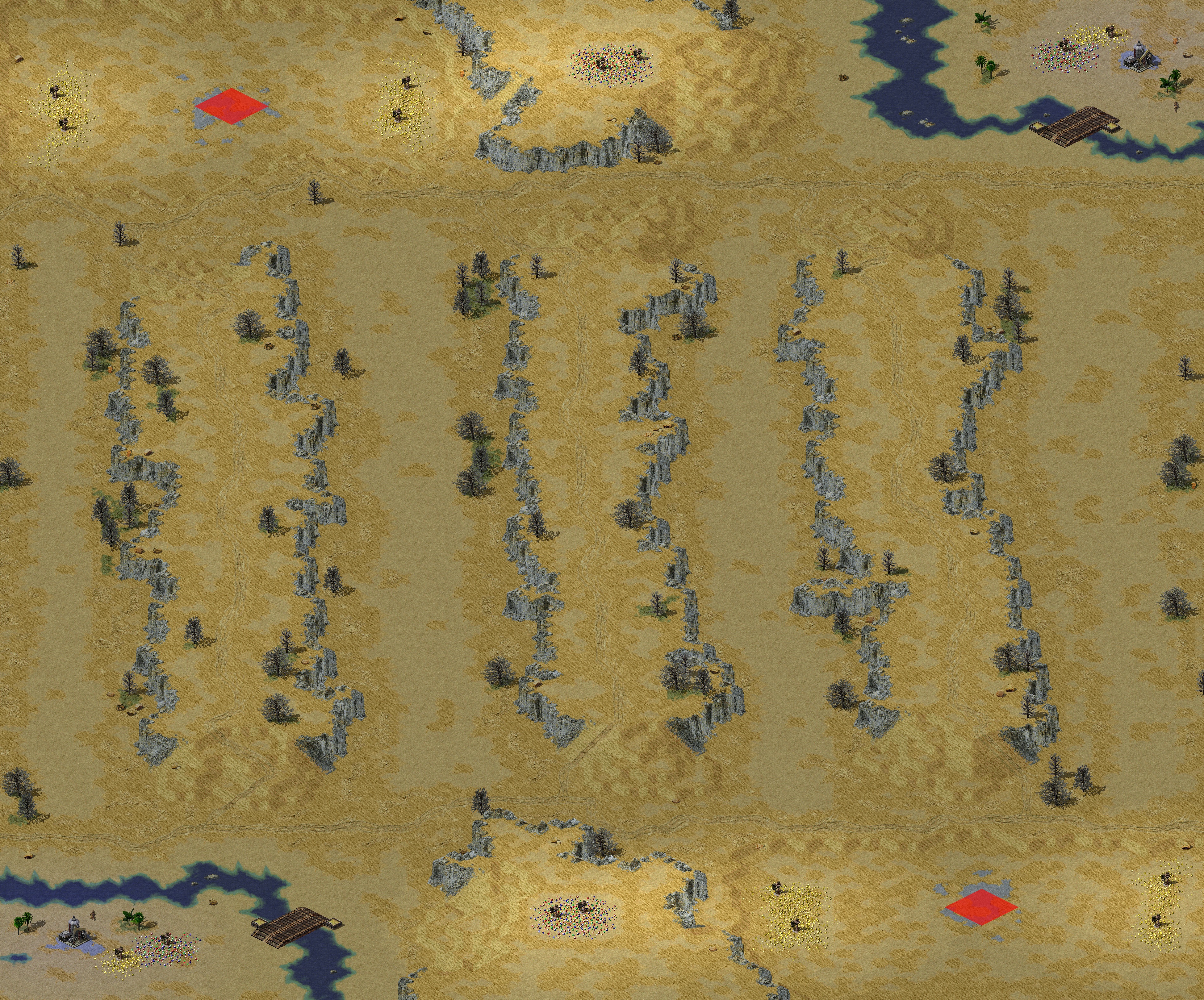 Rendered map: Dry Canyon