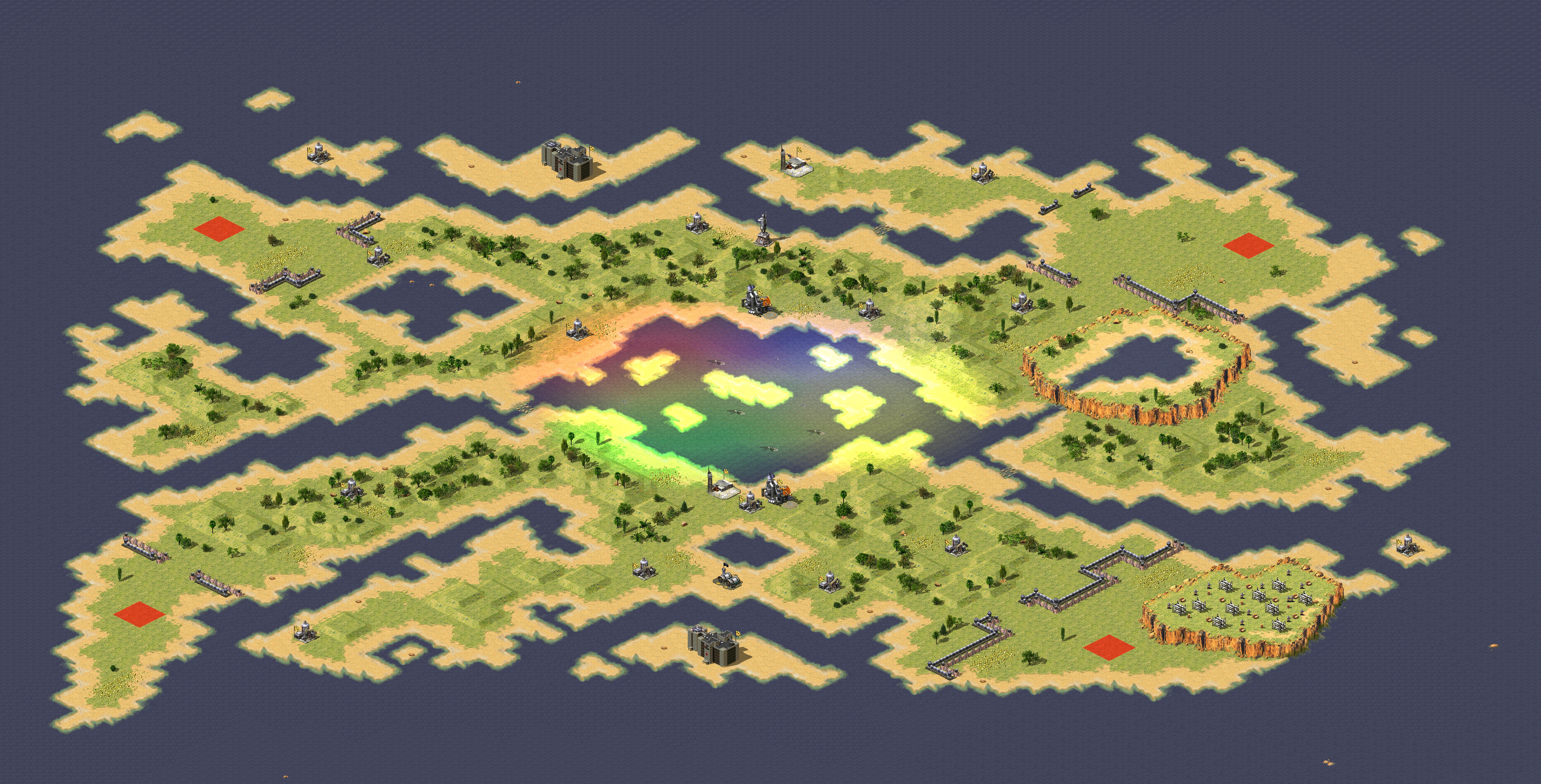 Rendered map: Strange Things