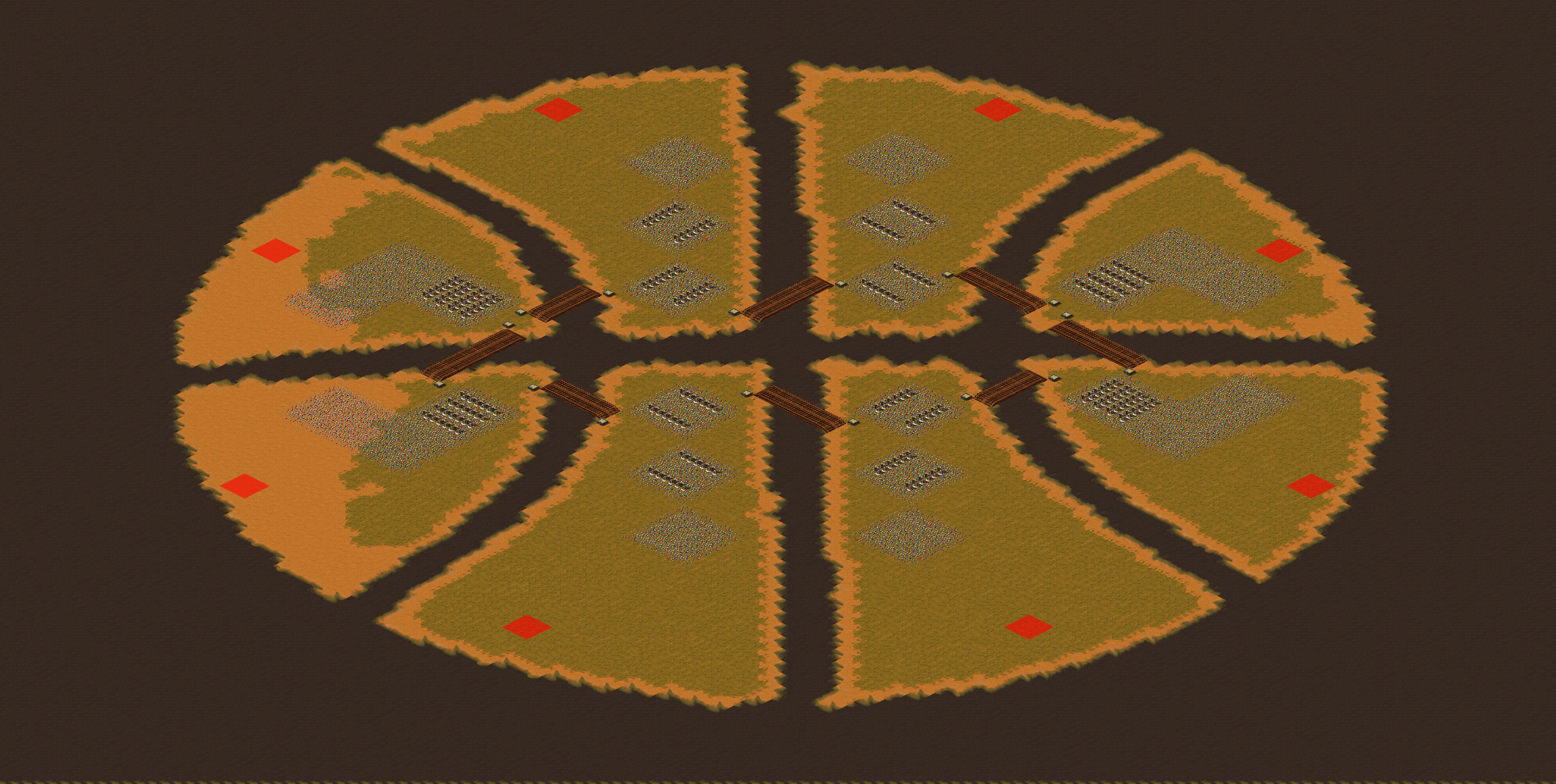 Rendered map: One Patch Per Player - Basketball Island