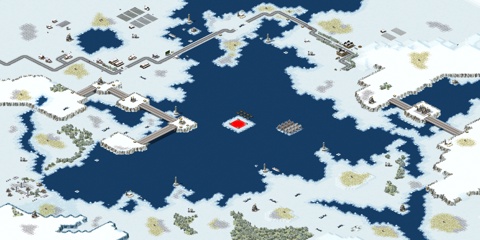 Rendered preview of Steel Shadow's Holiday Island