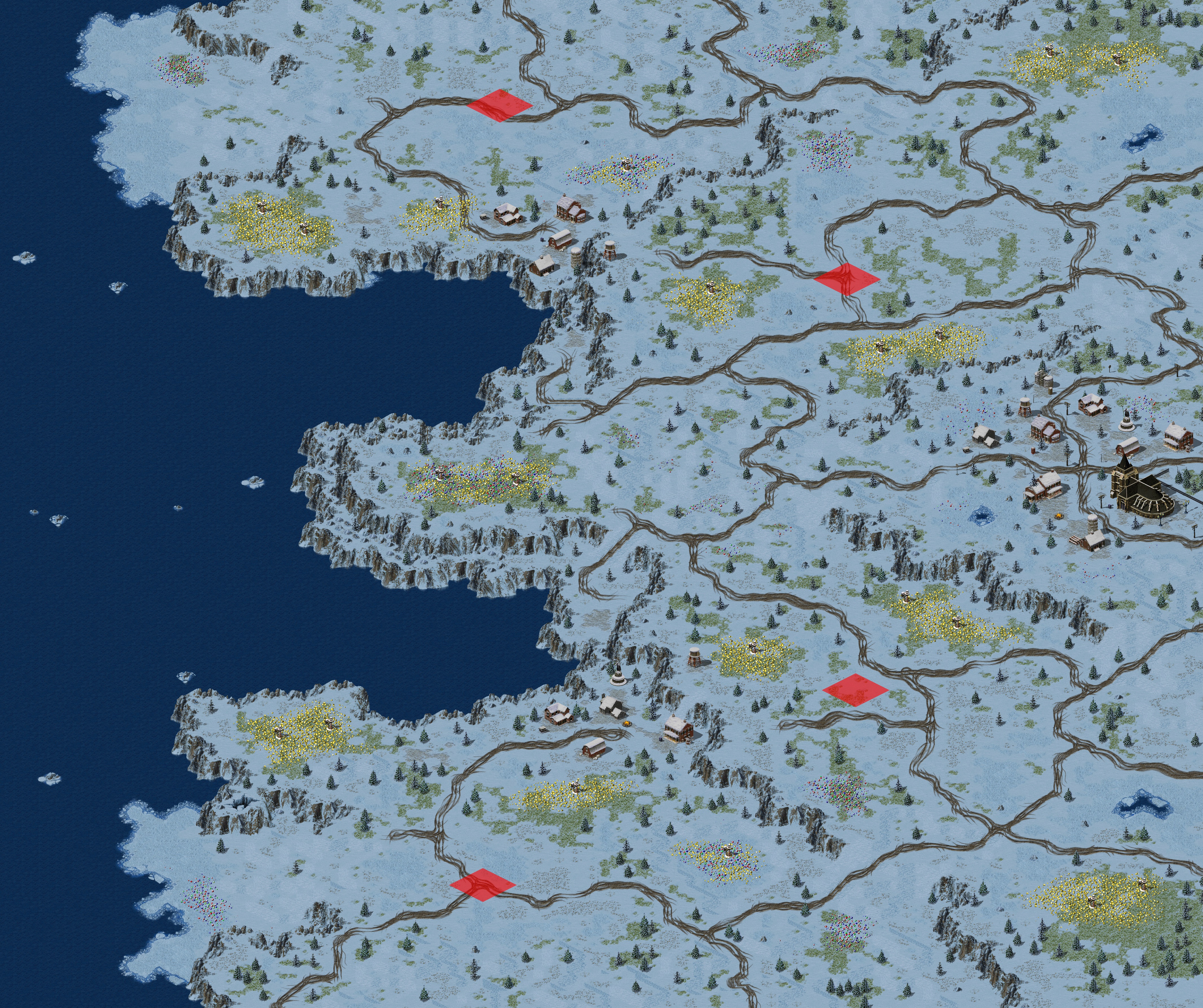 Rendered map: (4) Fiordland