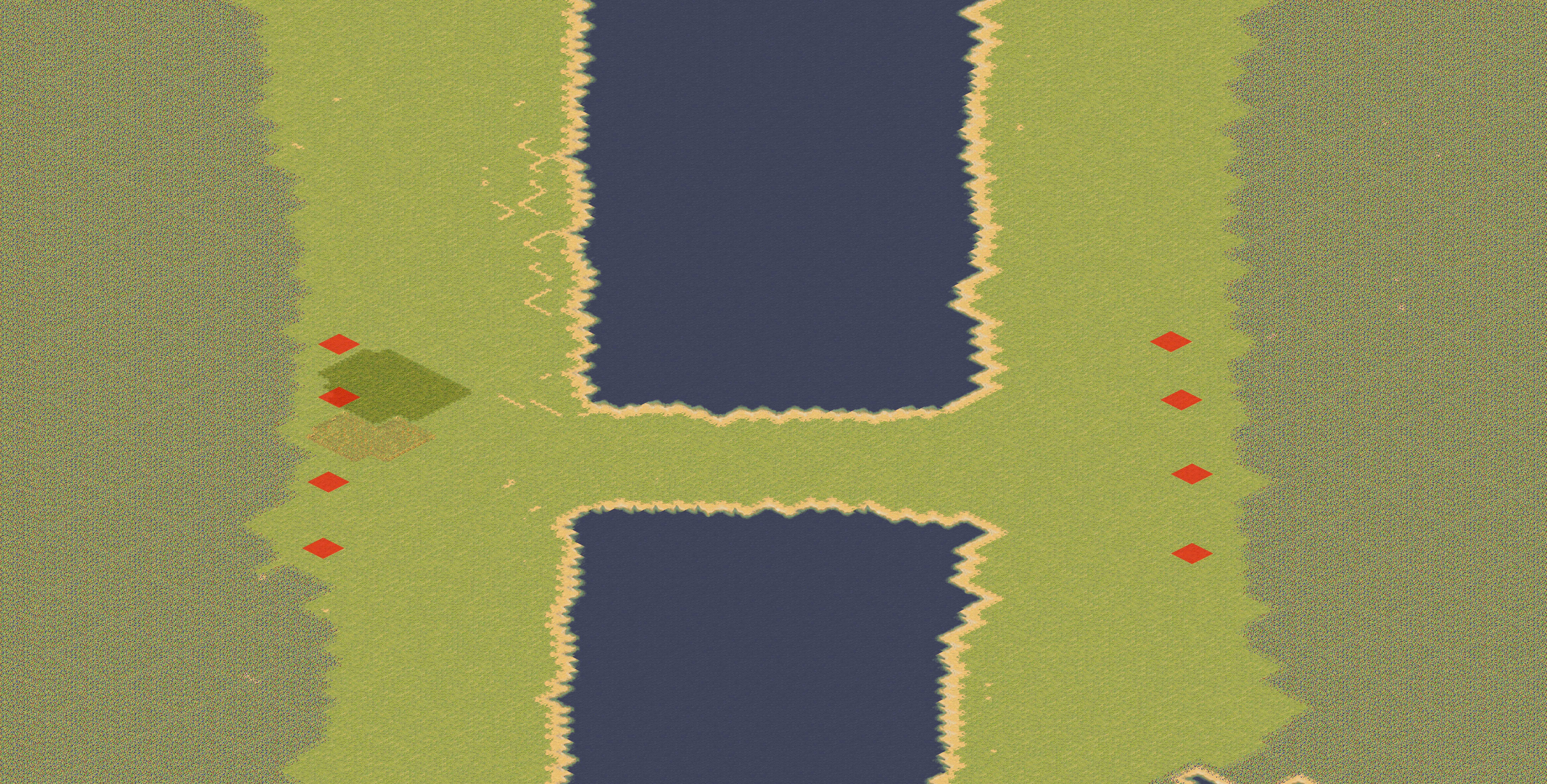 Rendered map: Rich Single Lane