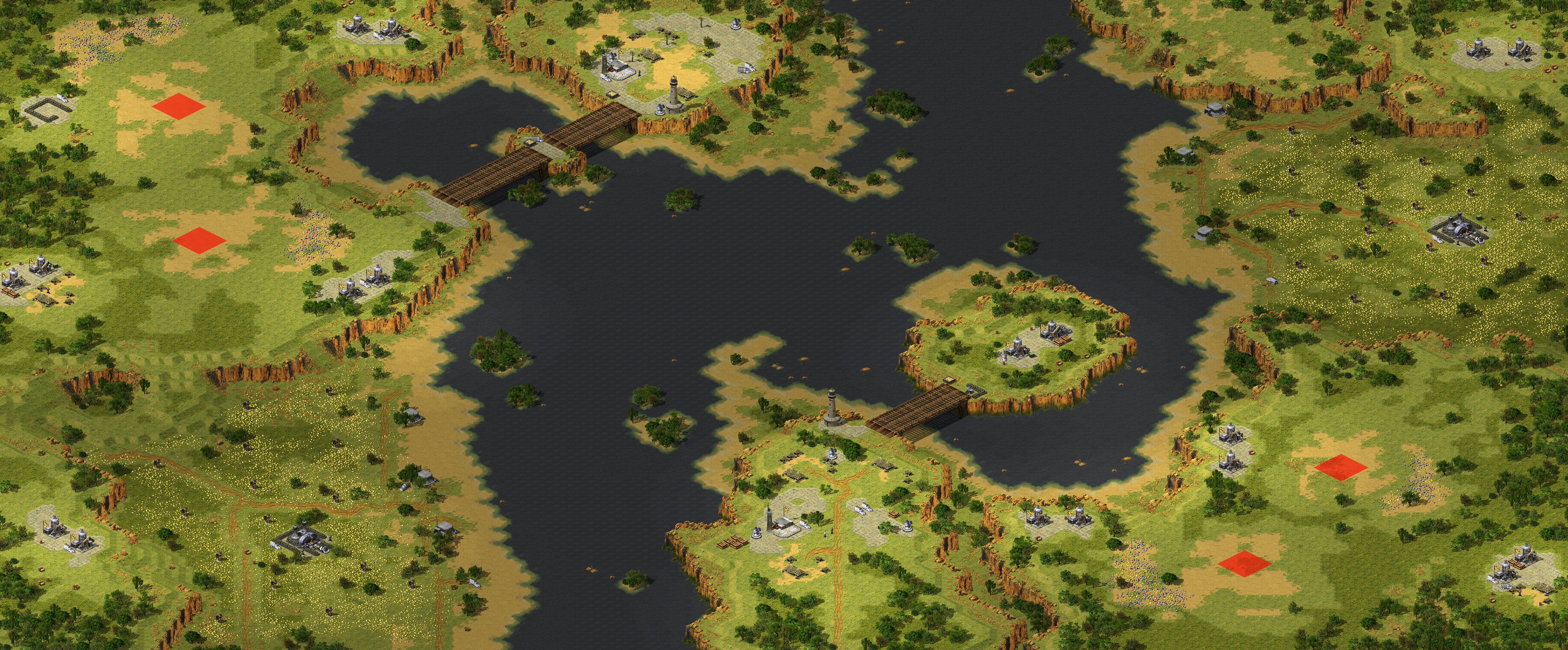 Rendered map: Hostile Shores