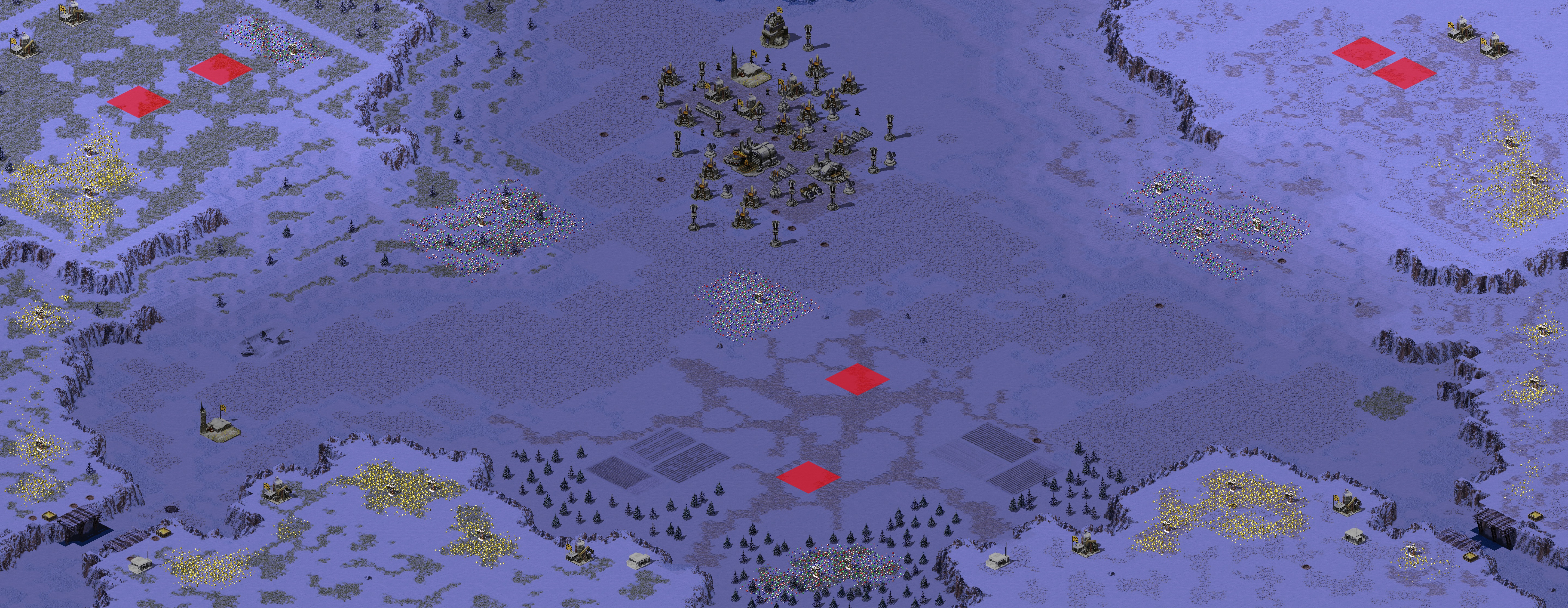 Rendered map: Siberia War:by the50