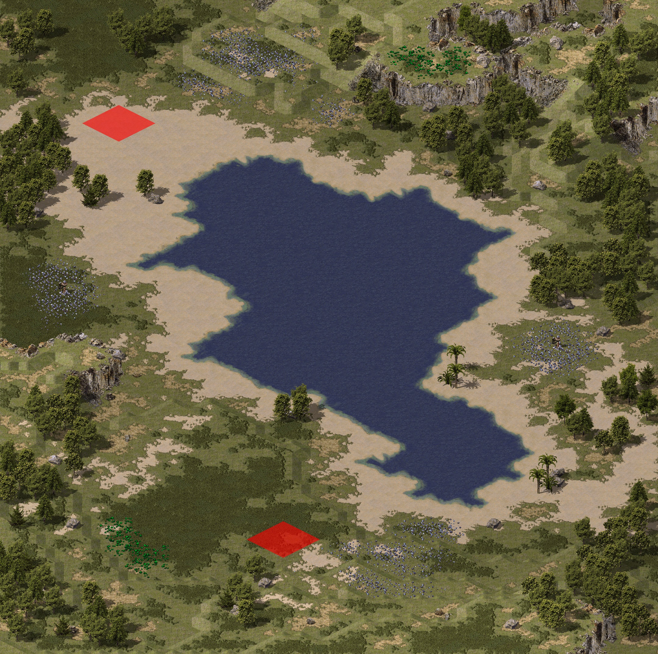 Rendered map: Little Big Lake