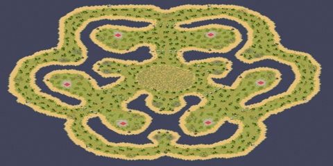 Rendered preview of Senary Cluster (2-6)