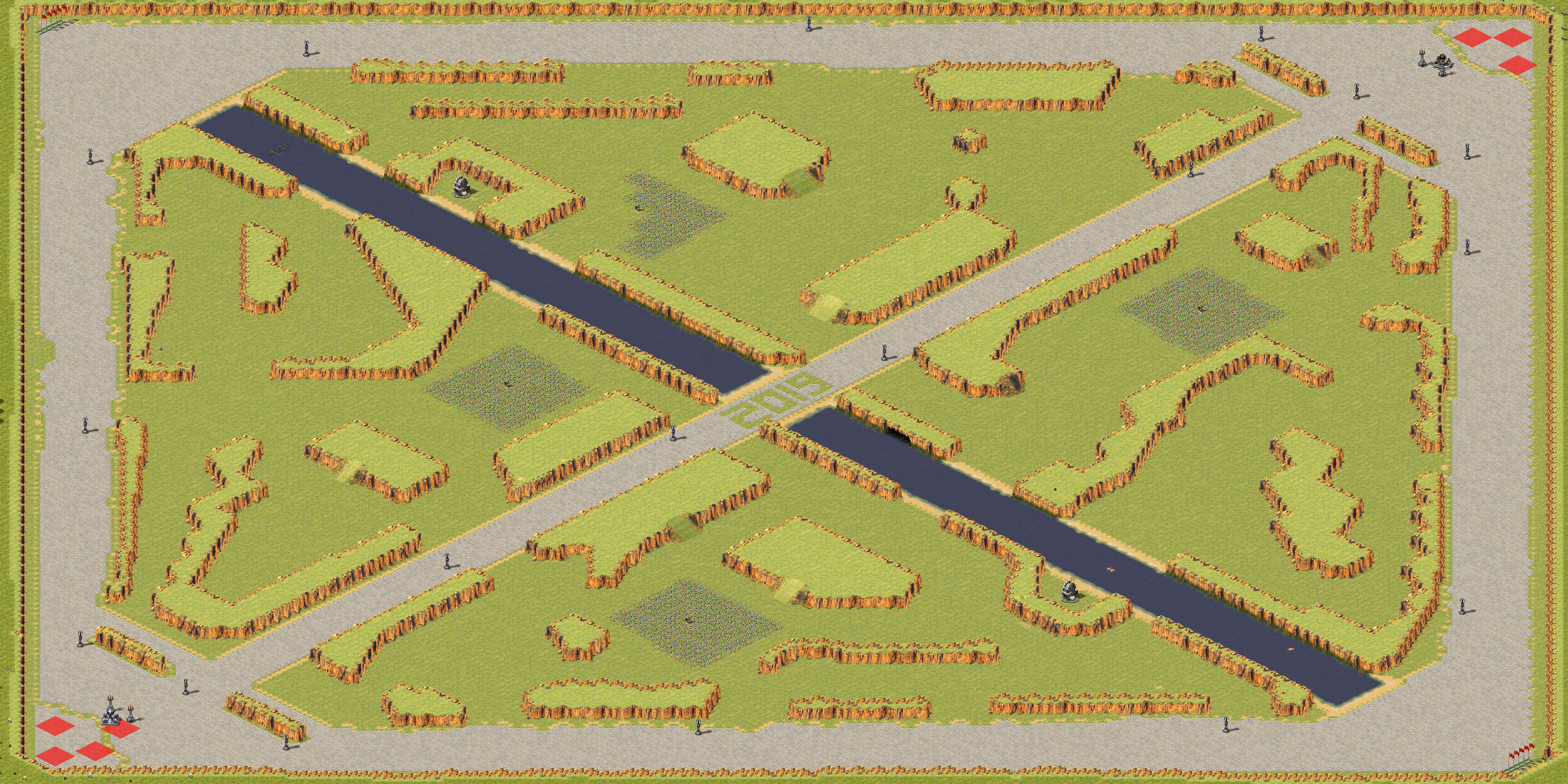 Rendered map: League of Legends 3v3 Competitive