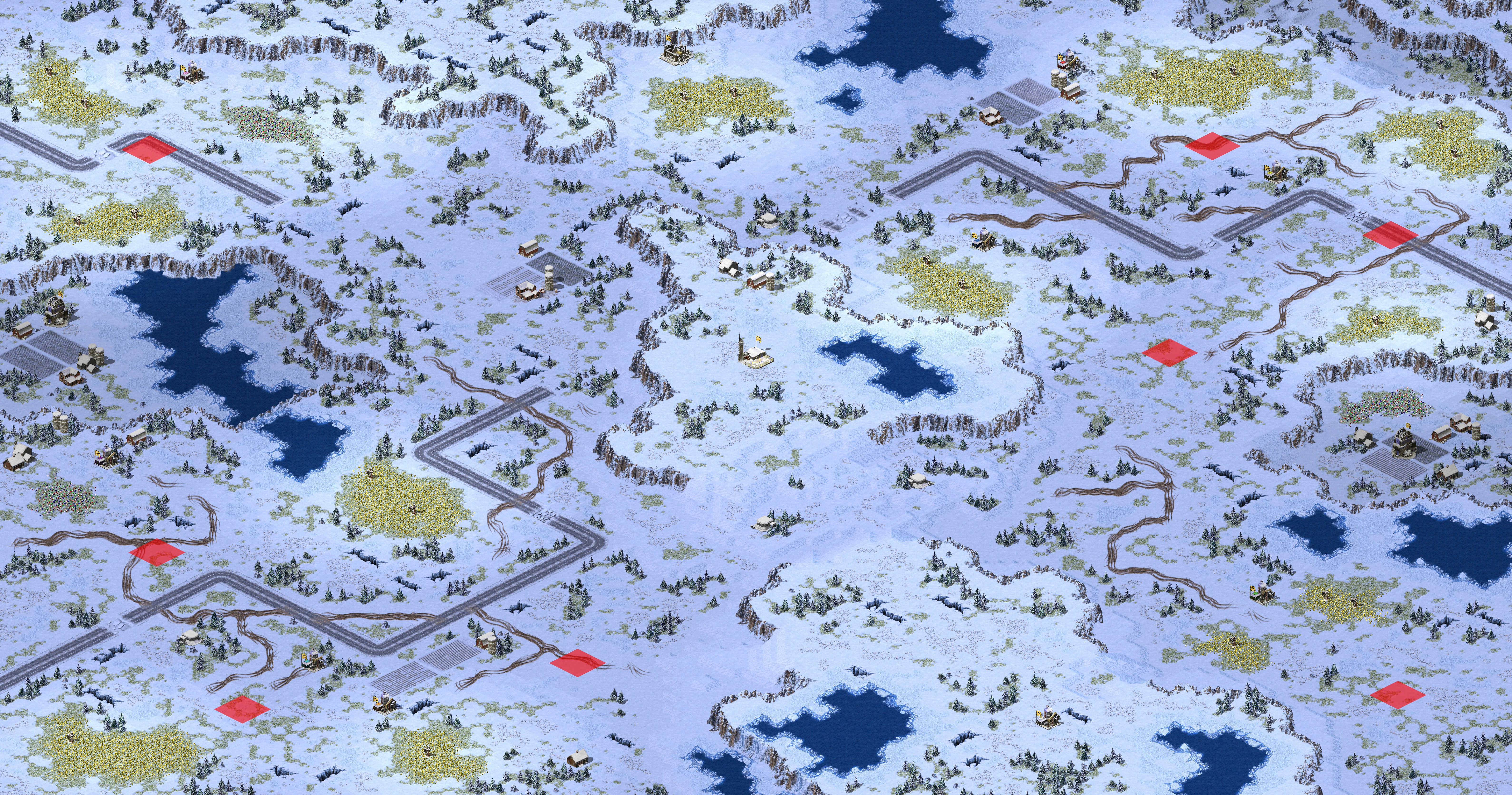 Rendered map: Buffed - Frozen Battlefield