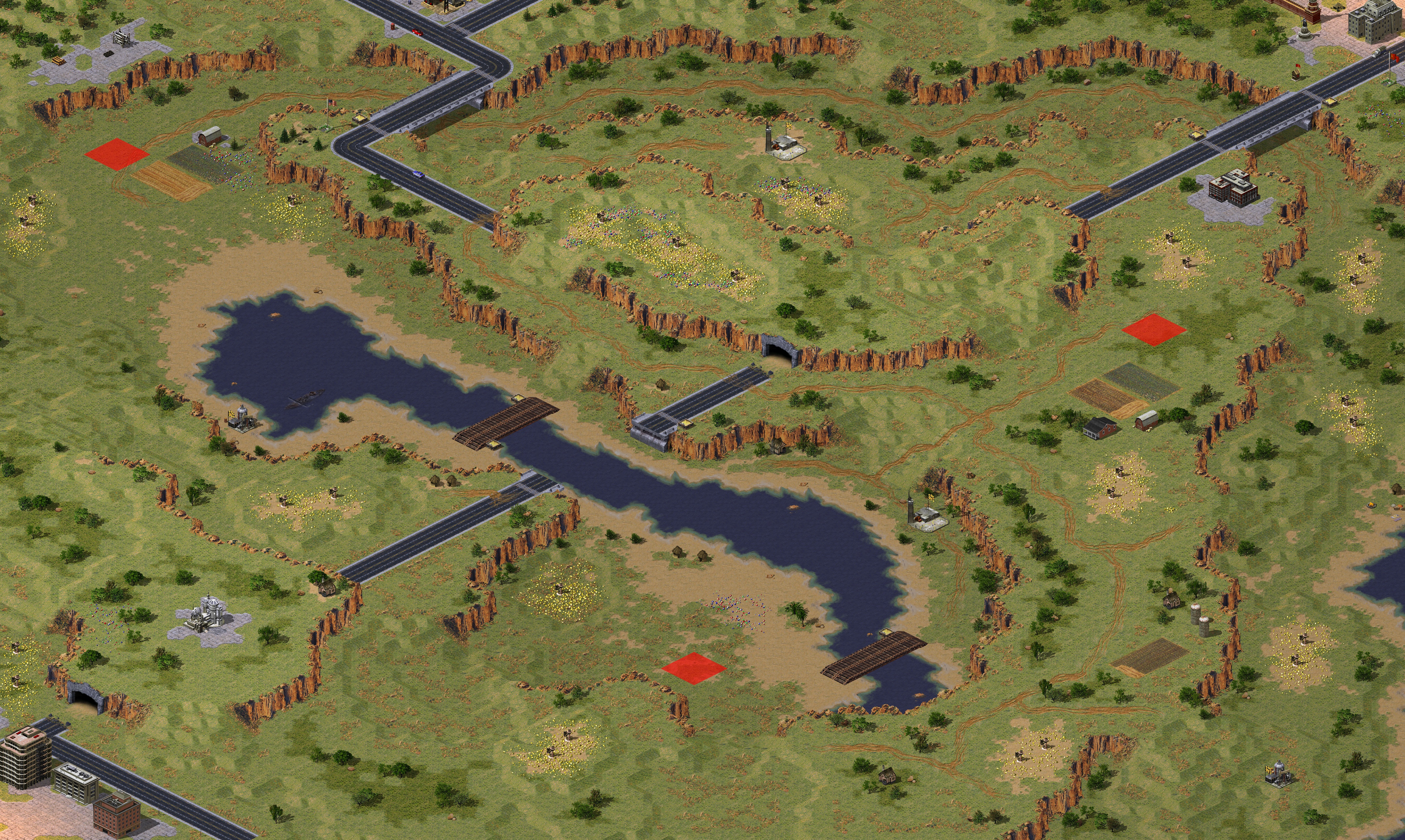 Rendered map: Southern Comfort (2-3)