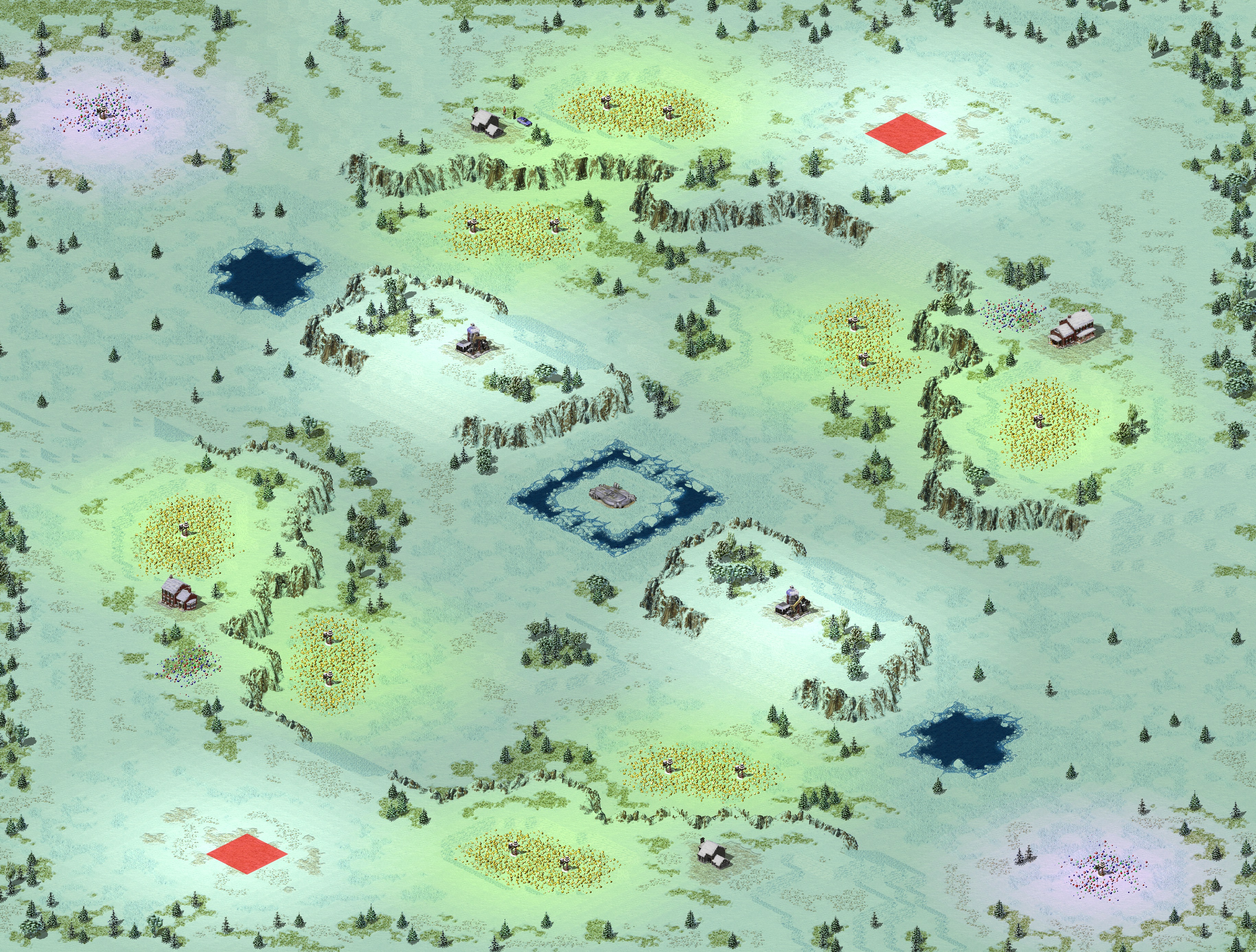 Rendered map: Winter Has Come (2)