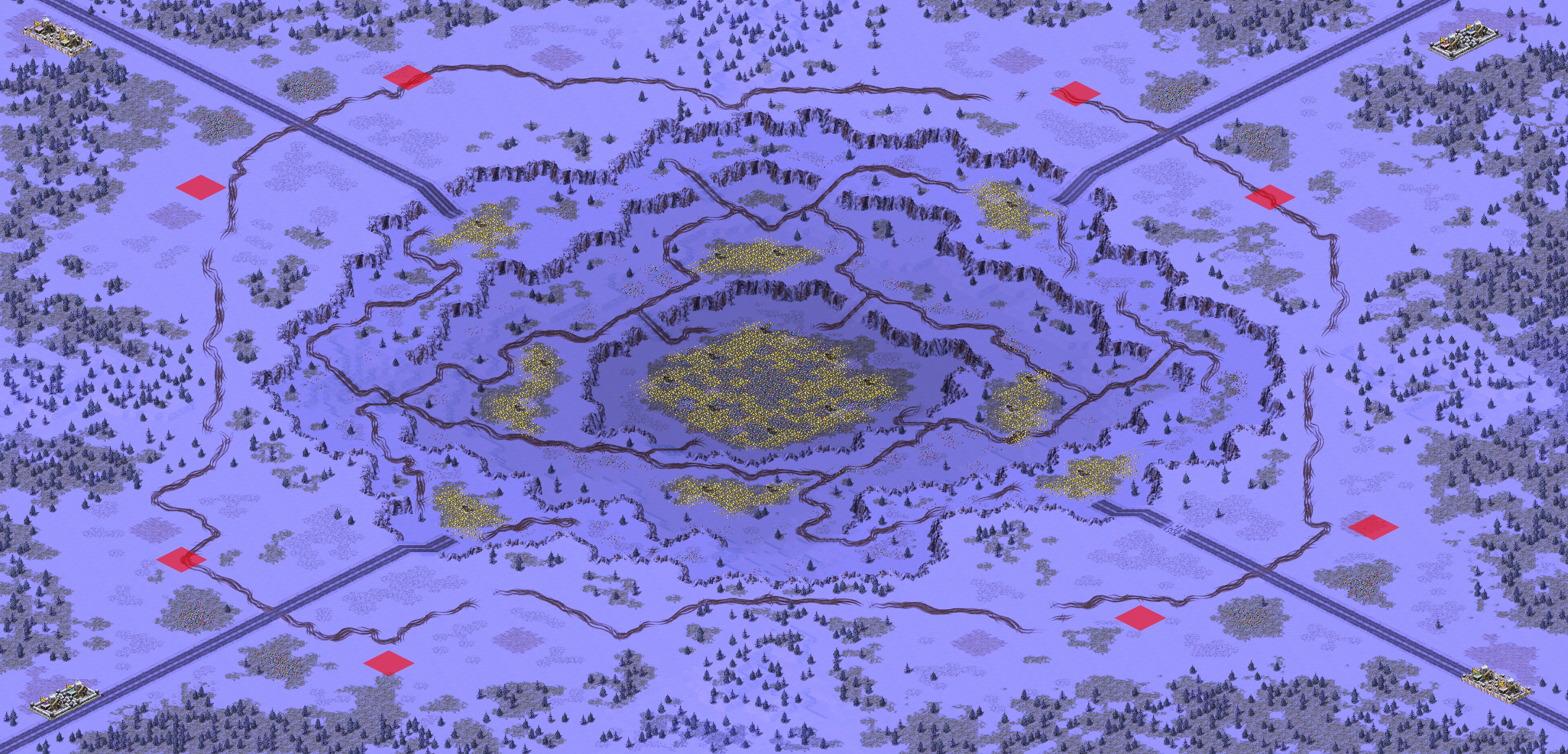 Rendered map: Ore Pit Land Grab