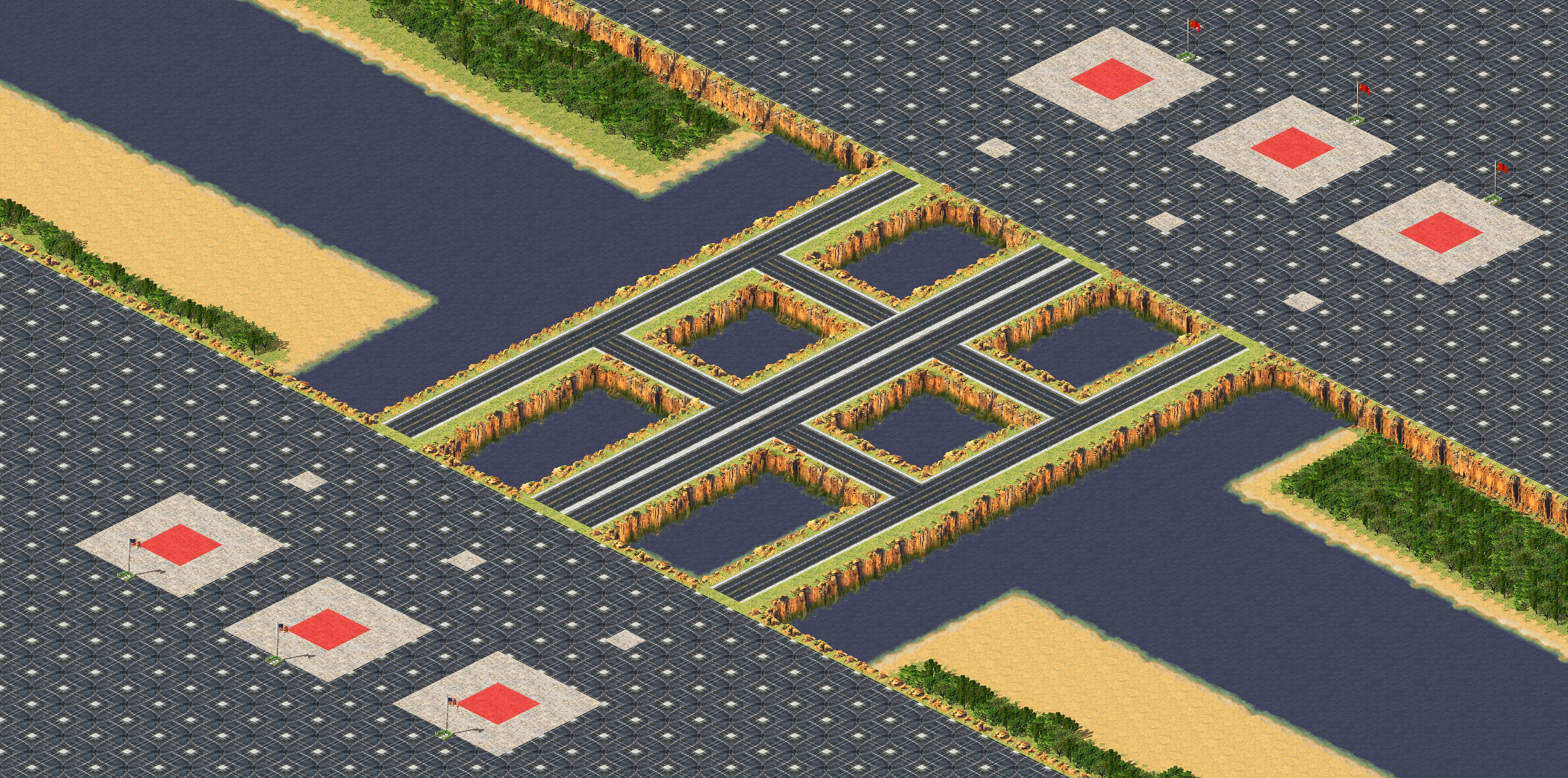 Rendered map: 3v3 Arms Race