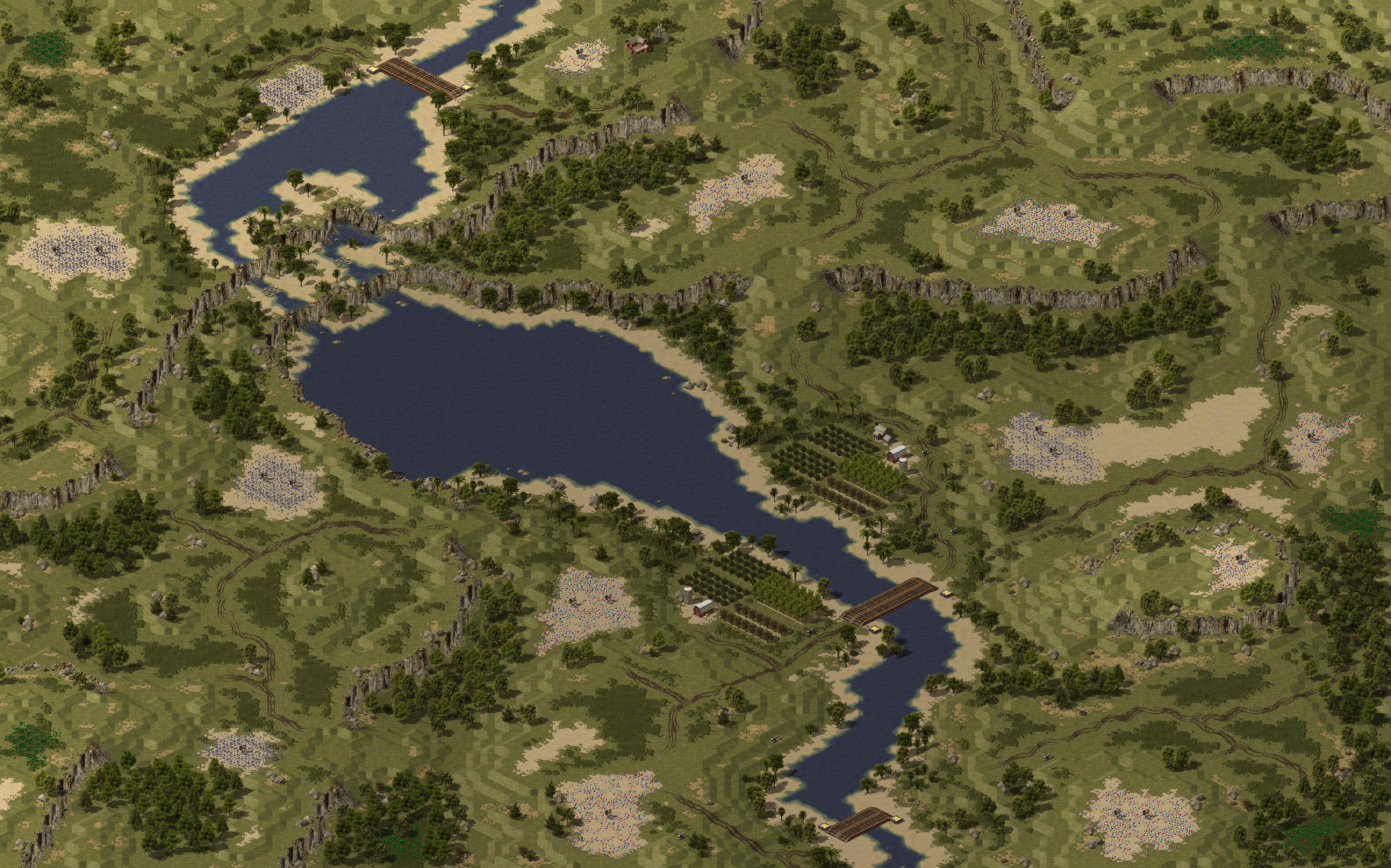 Rendered map: Malibu Cliffs