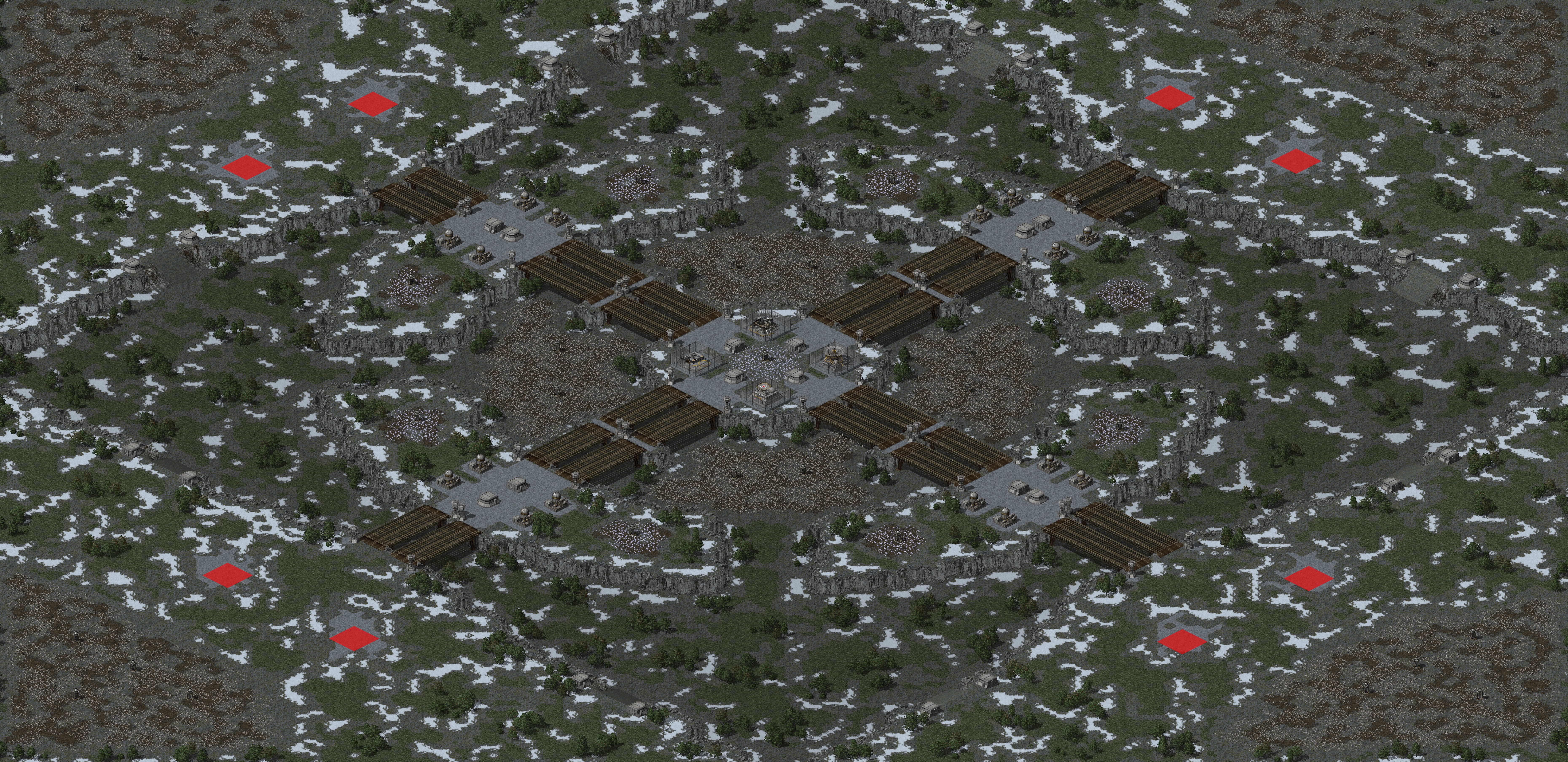 Rendered map: Crosshair