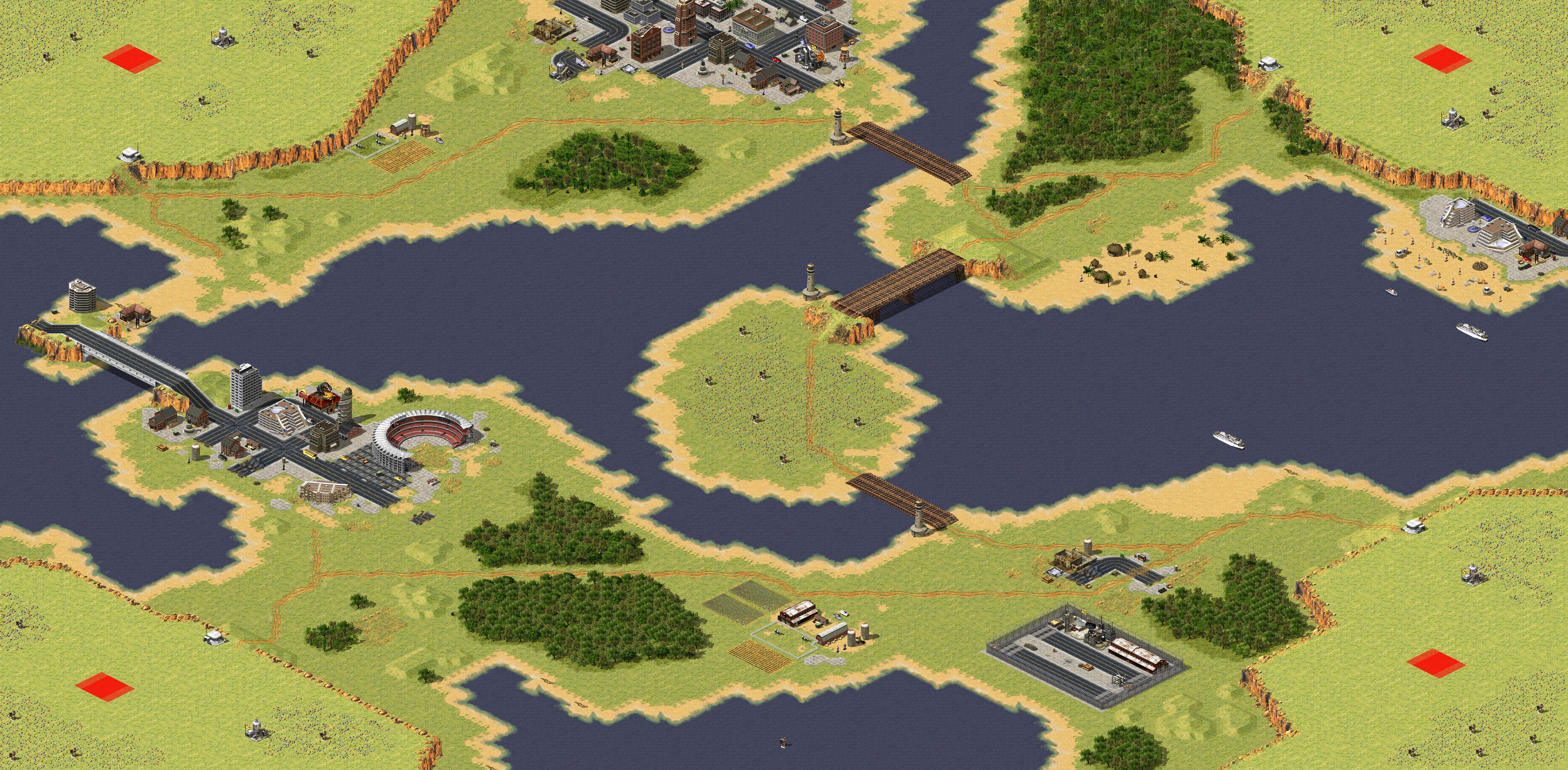 Rendered map: Tramp