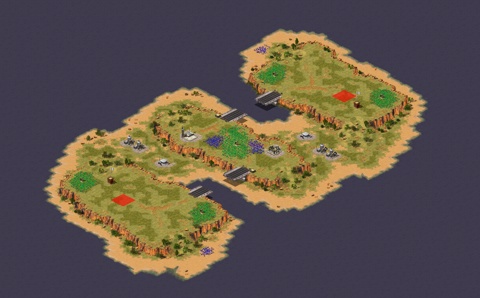 Rendered preview of (2) Twin Peaks