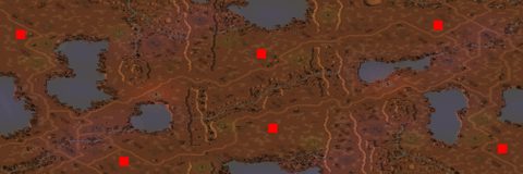Rendered preview of Desert Lakes