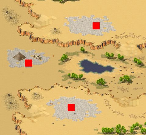 Rendered preview of Desert Pyramids