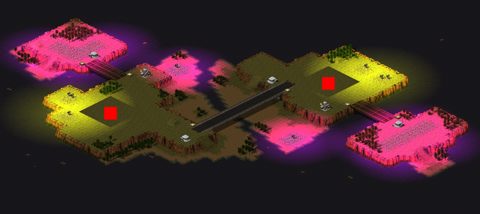 Rendered preview of Duelling Islands Revisited