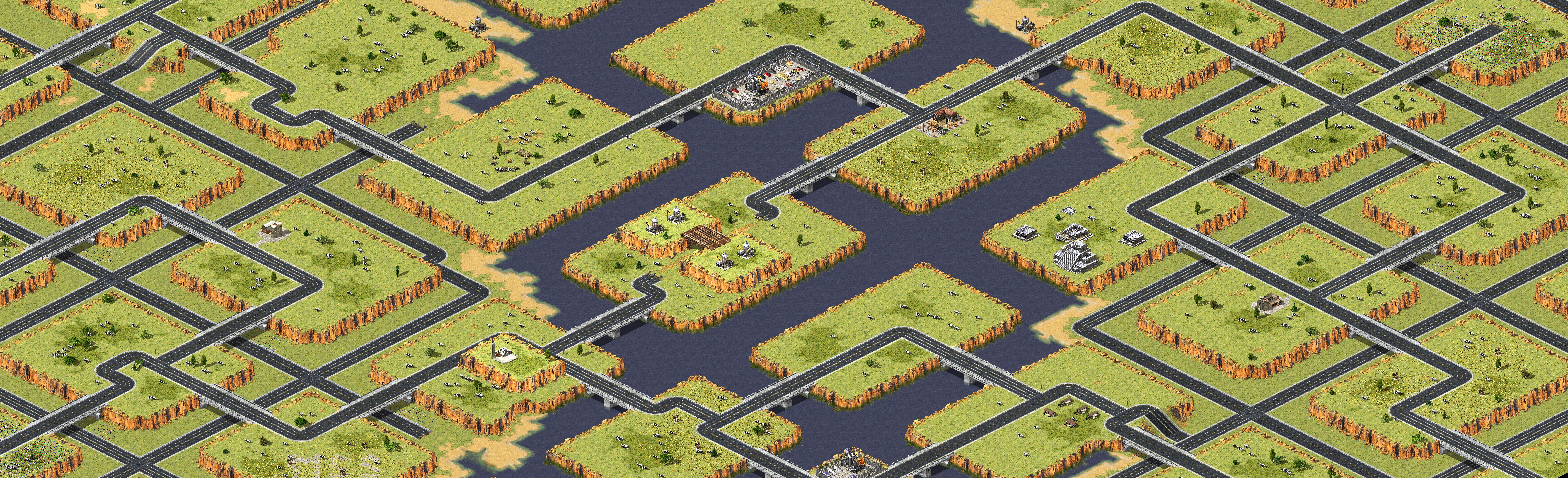 Rendered map: Bridge Attack