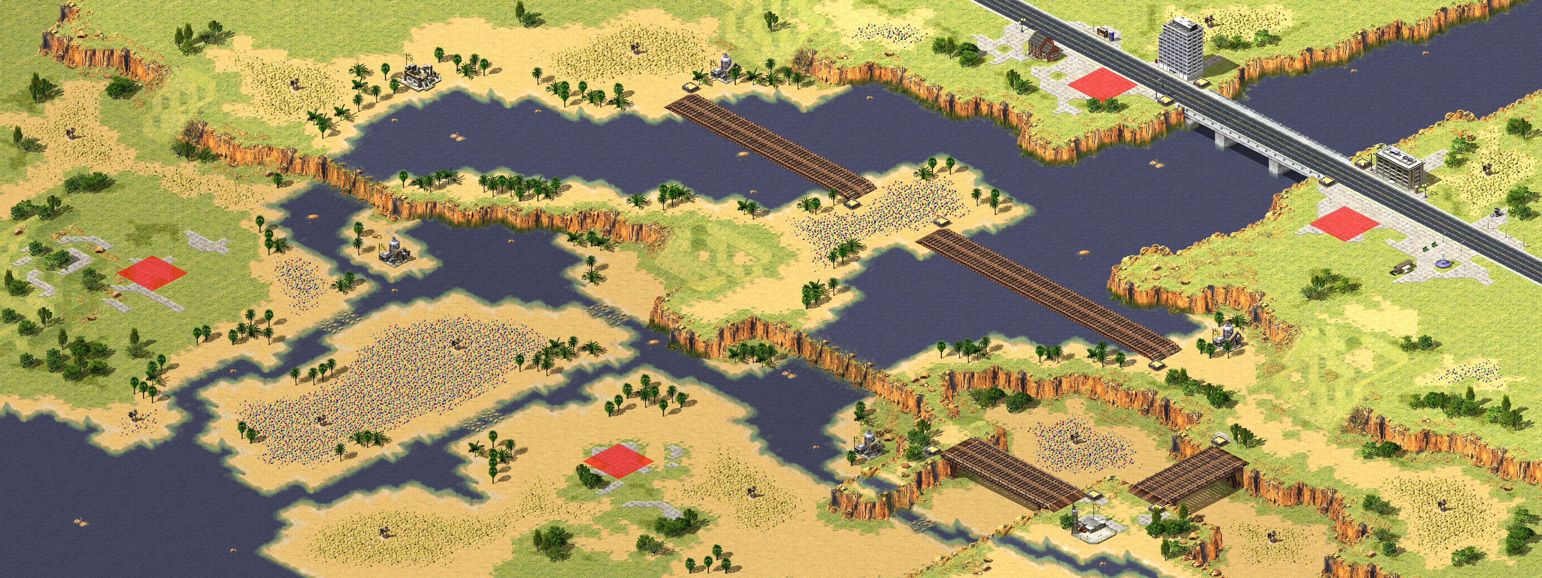Rendered map: Twin Bridges Link