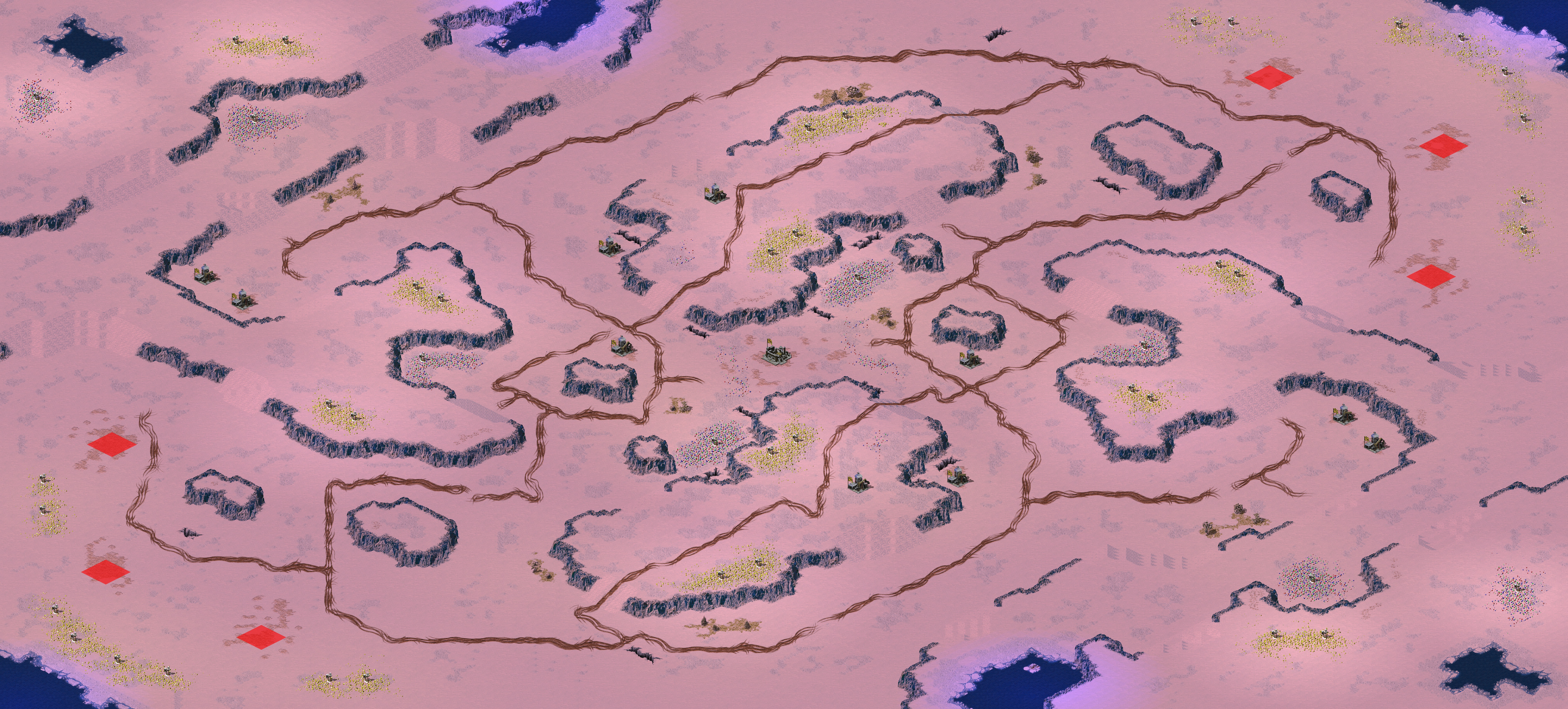 Rendered map: (6) Glacial Alleys