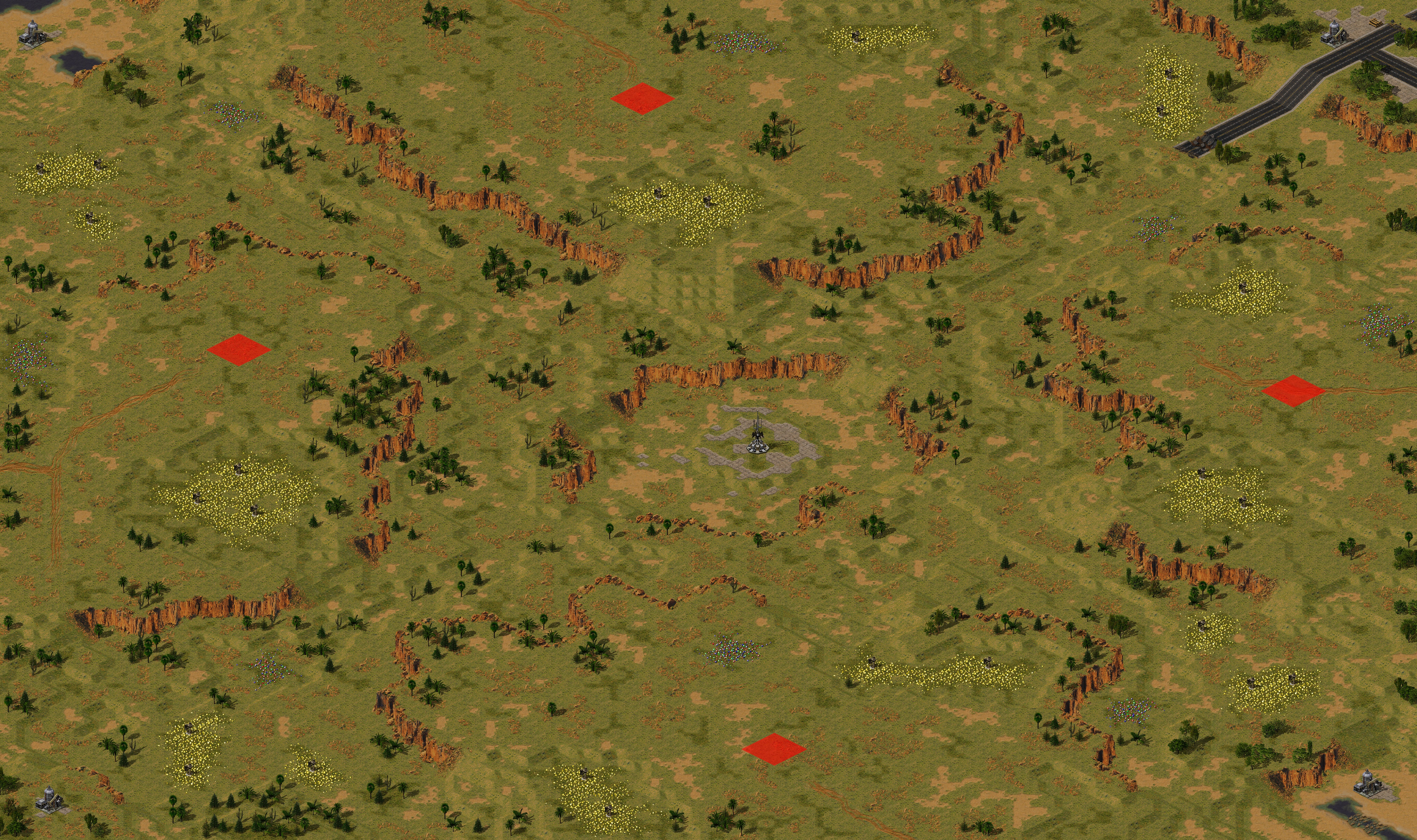 Rendered map: Coldest Peak
