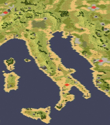 Rendered preview of Italy