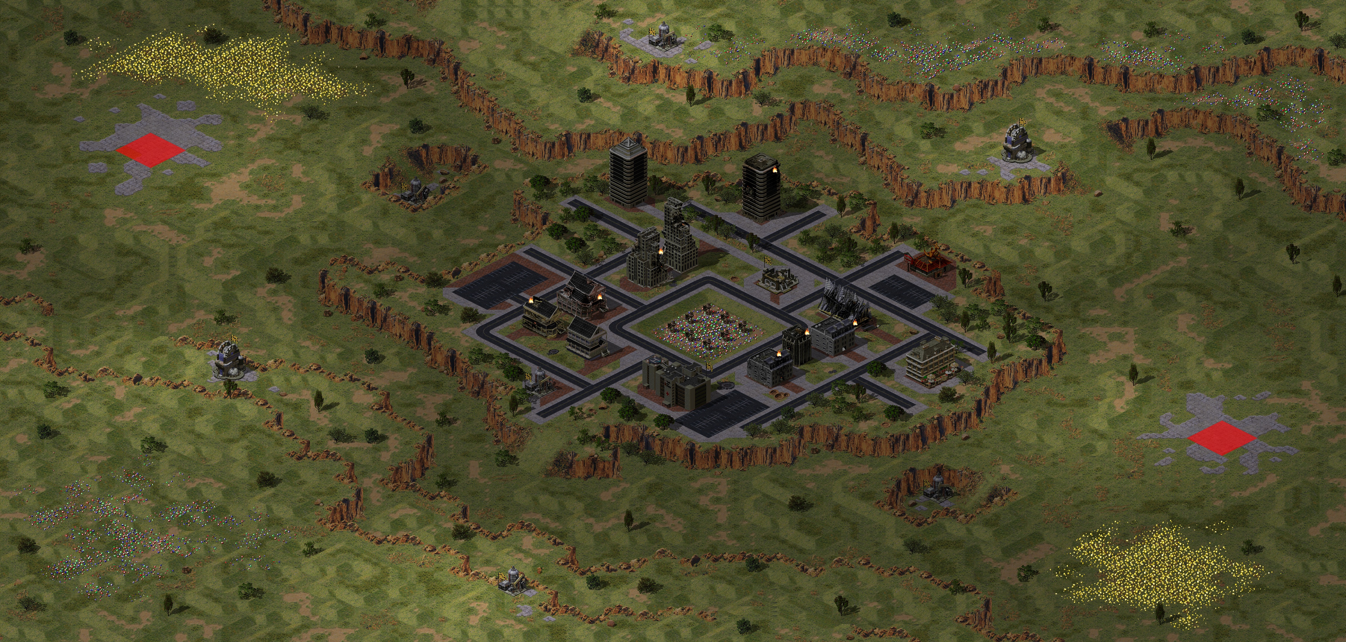 Rendered map: Death Chasm