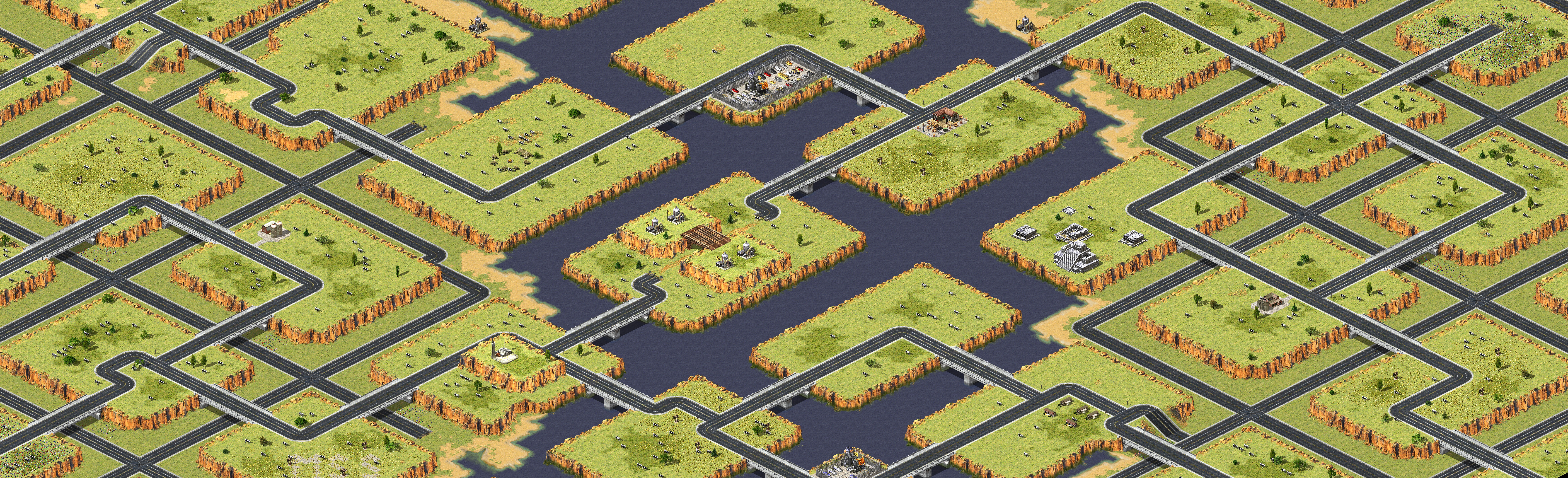 Rendered map: Bridge Attack