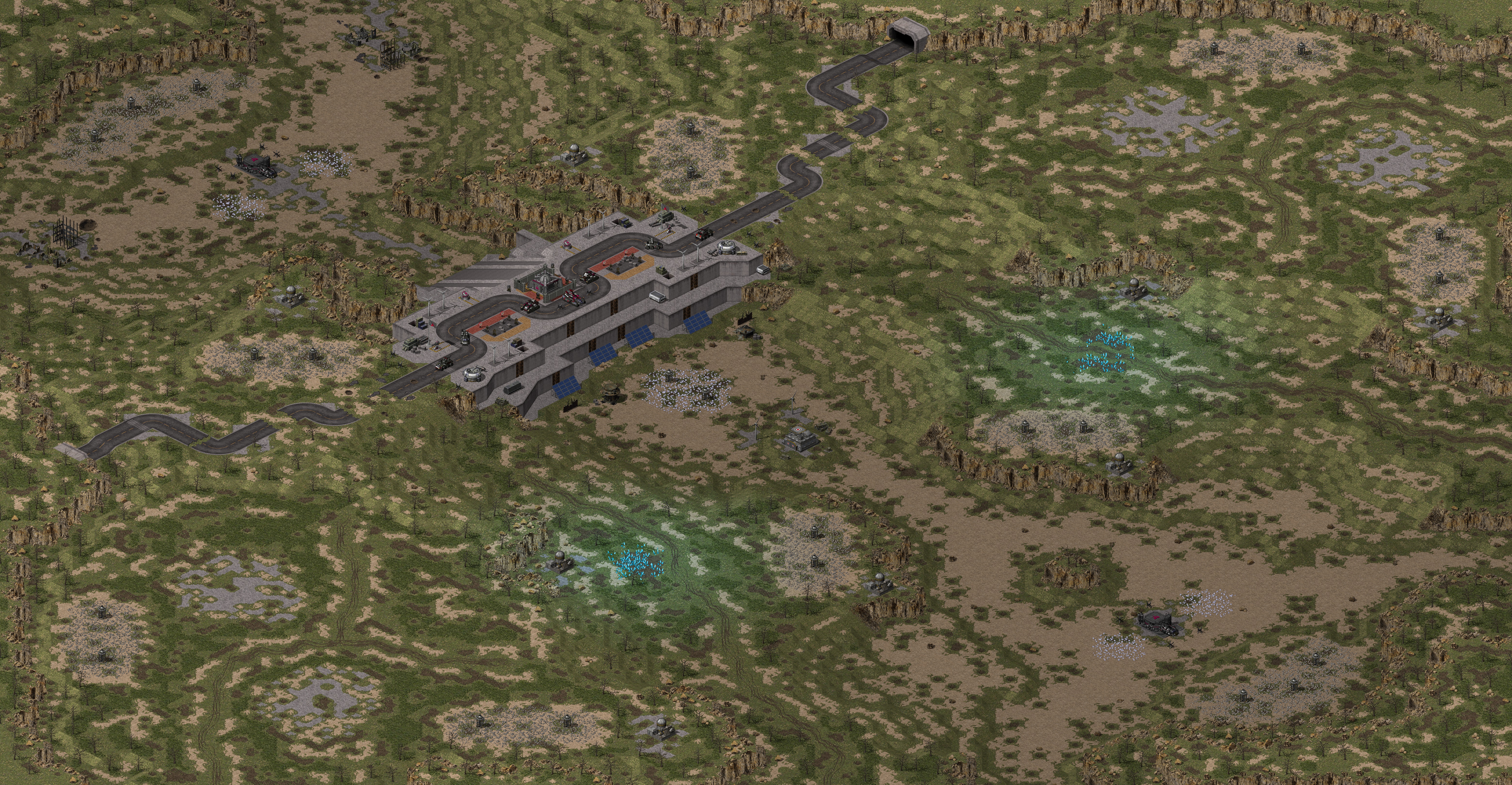 Rendered map: Wasteland Dam