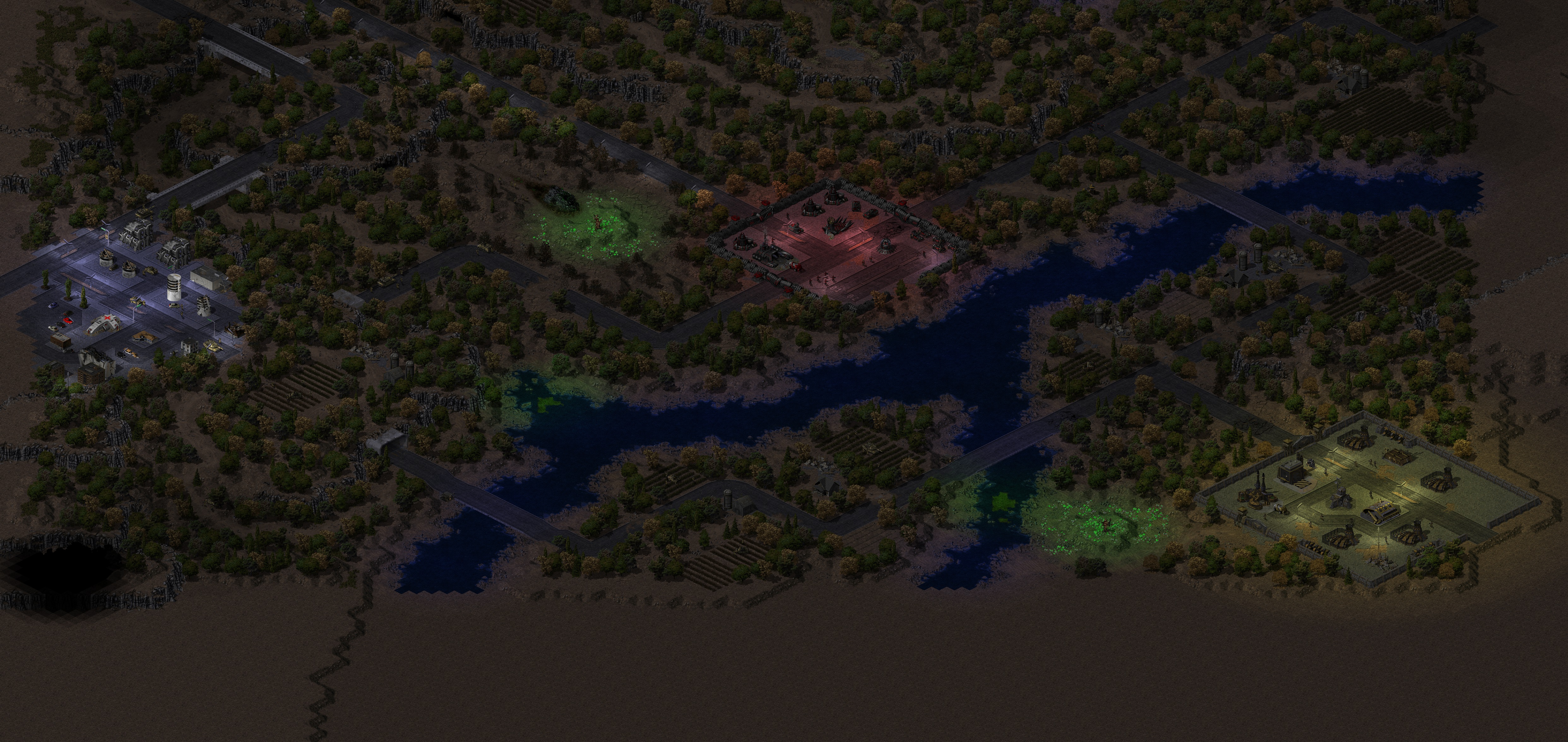 Rendered map: Nod Mission 03: Grounded Talon