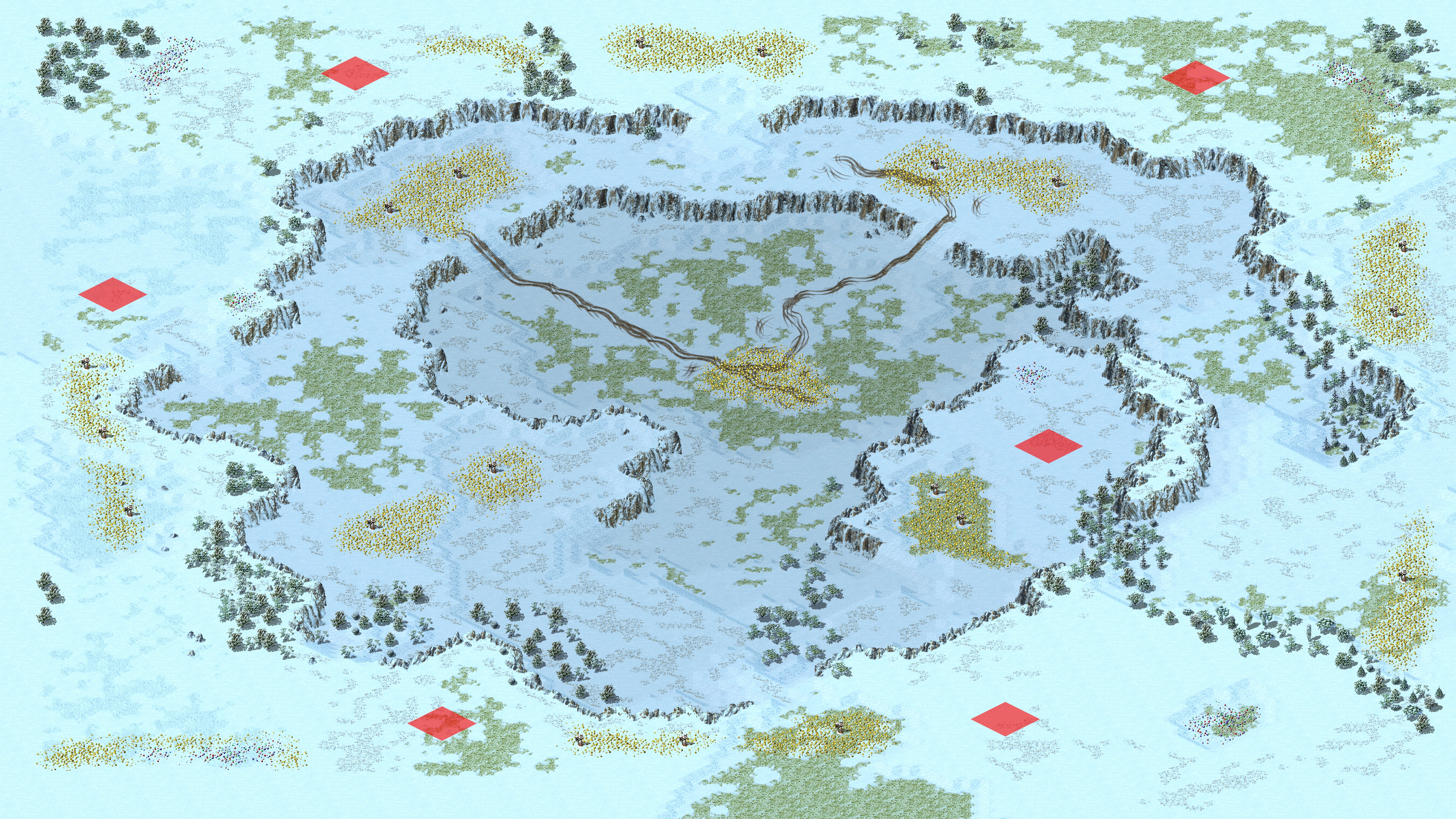Rendered map: Heck Freezes Over Golden