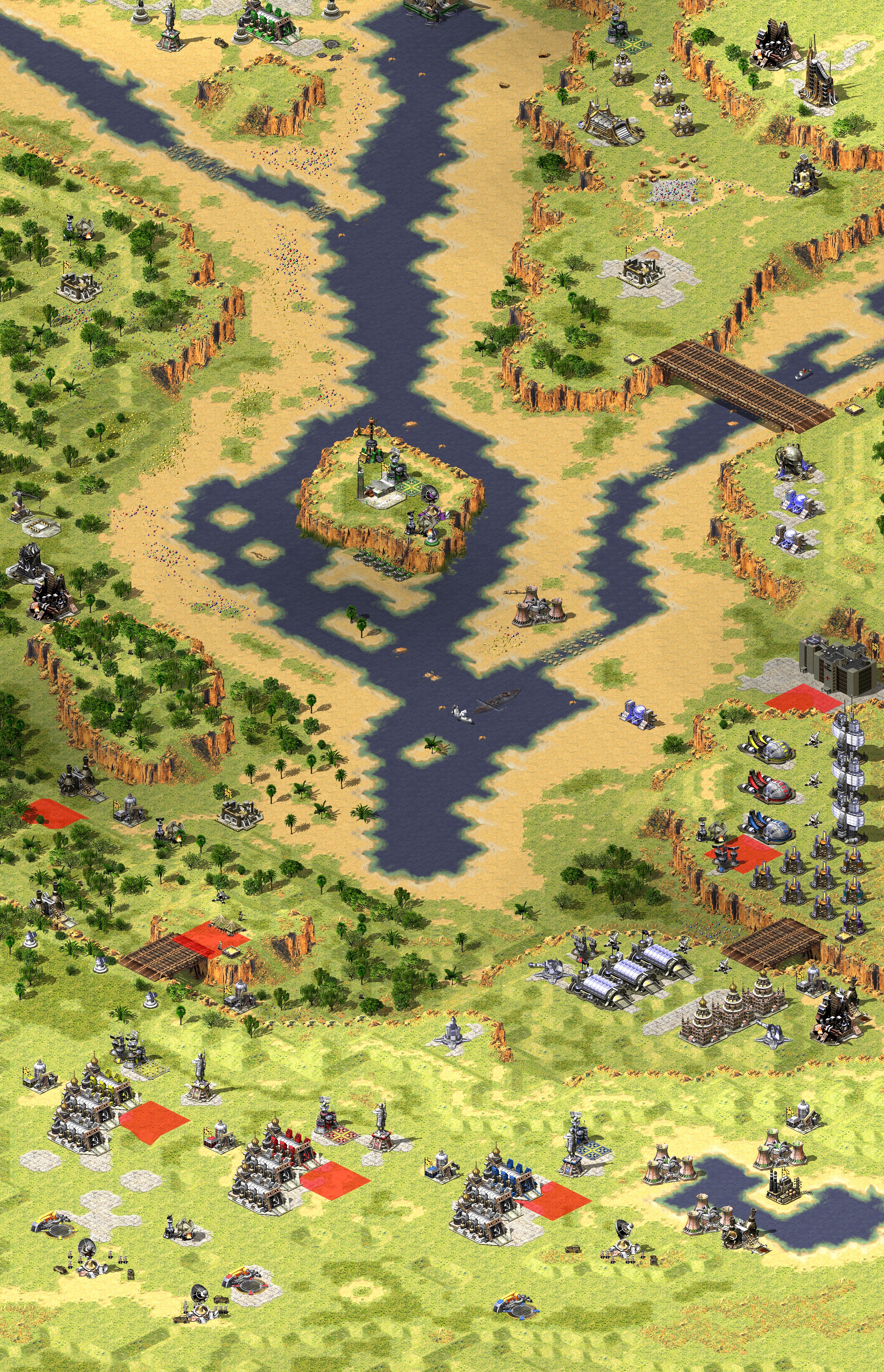 Rendered map: Apocalypse Now Survival BETA 040b
