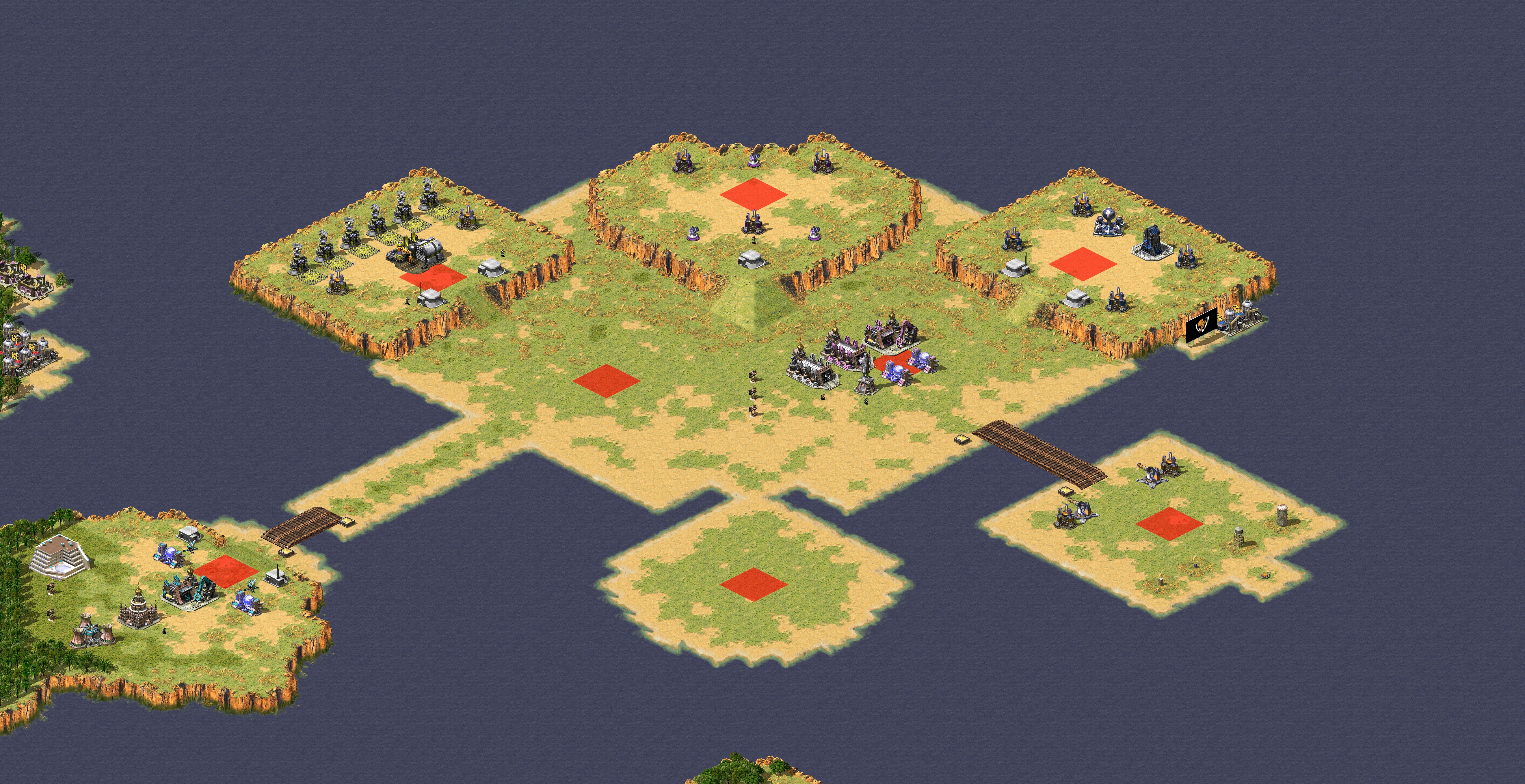 Rendered map: Unfair Patch 2v3