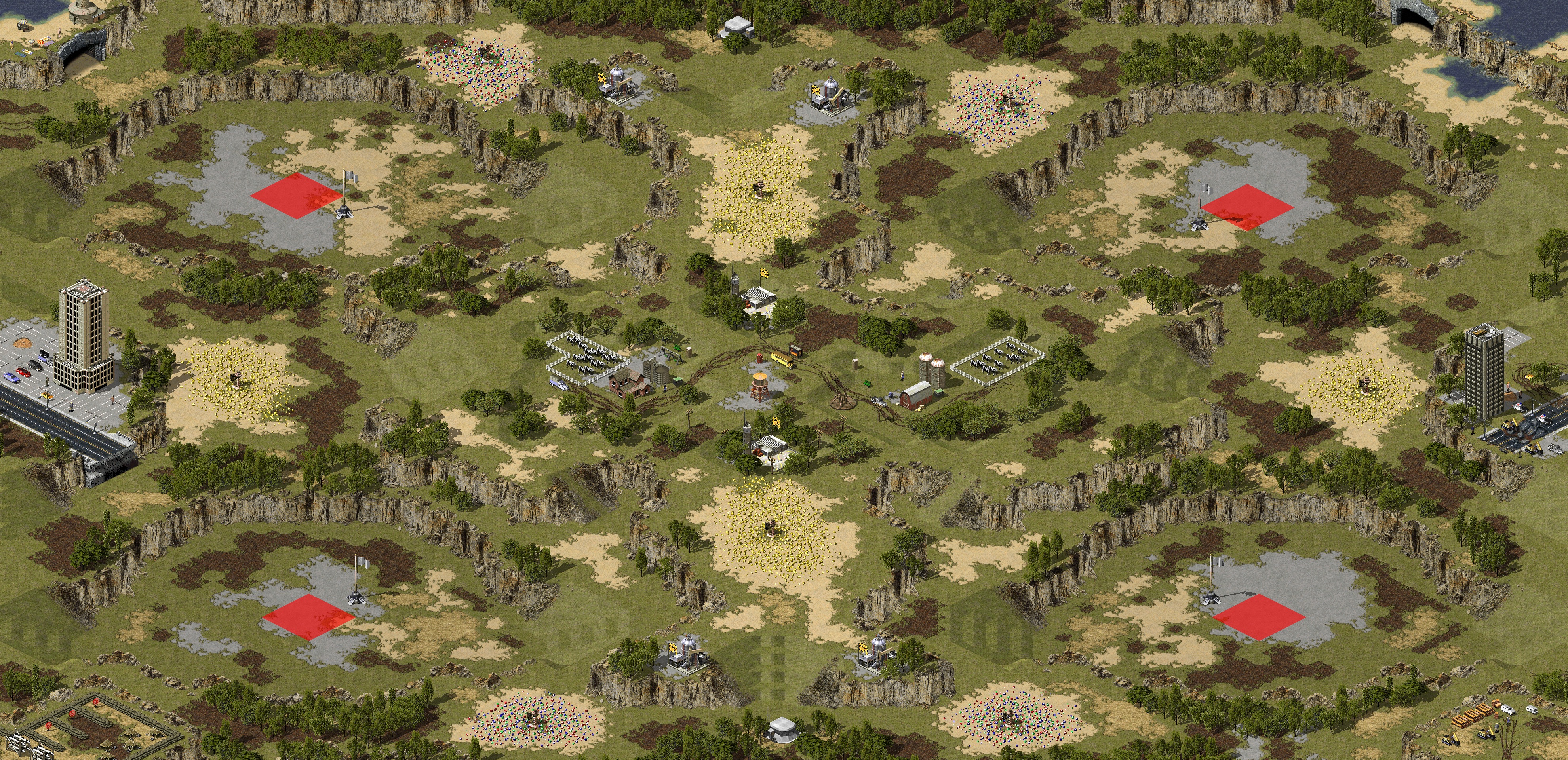 Rendered map: Jericho