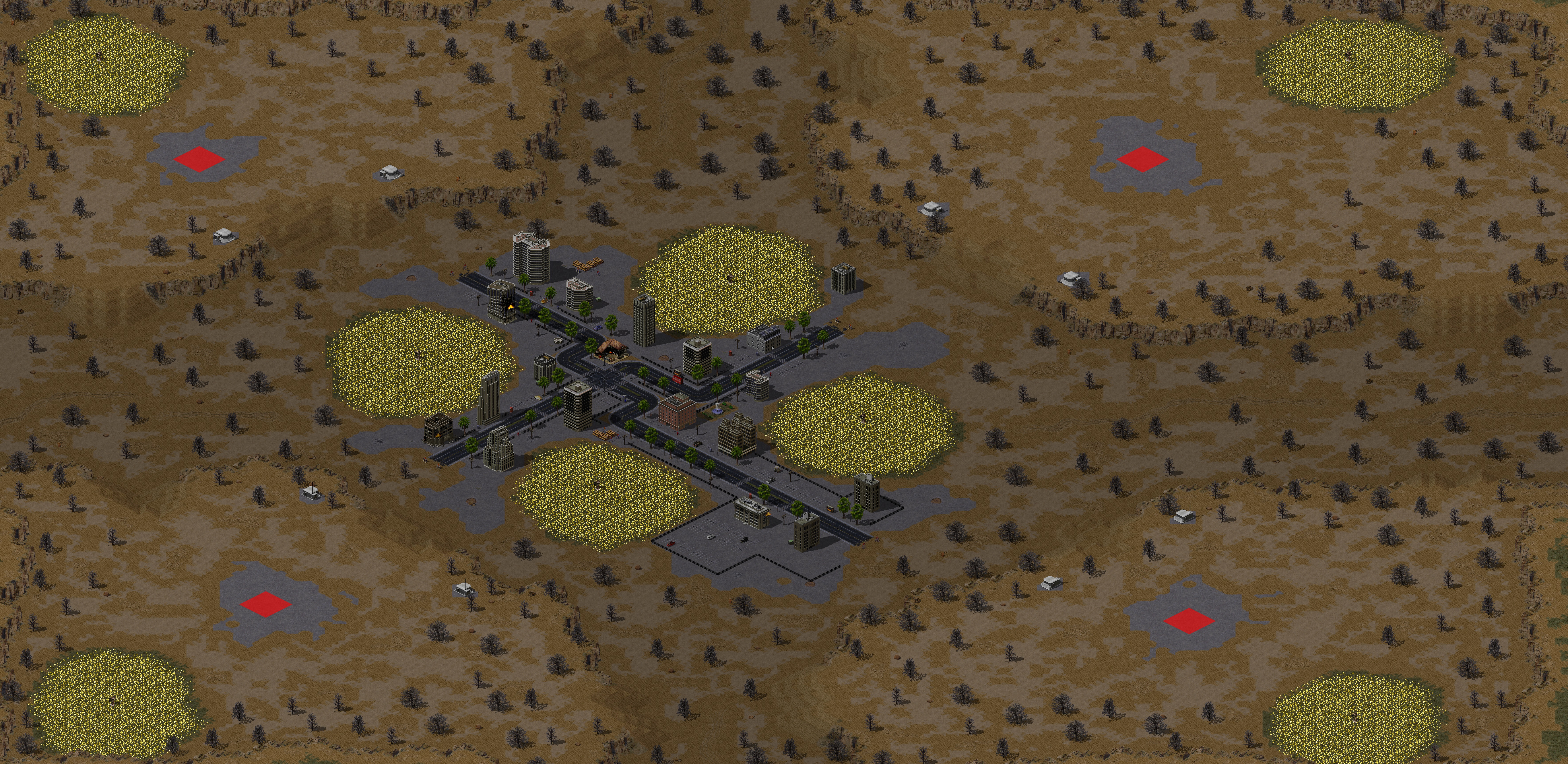 Rendered map: Wrecktropolis