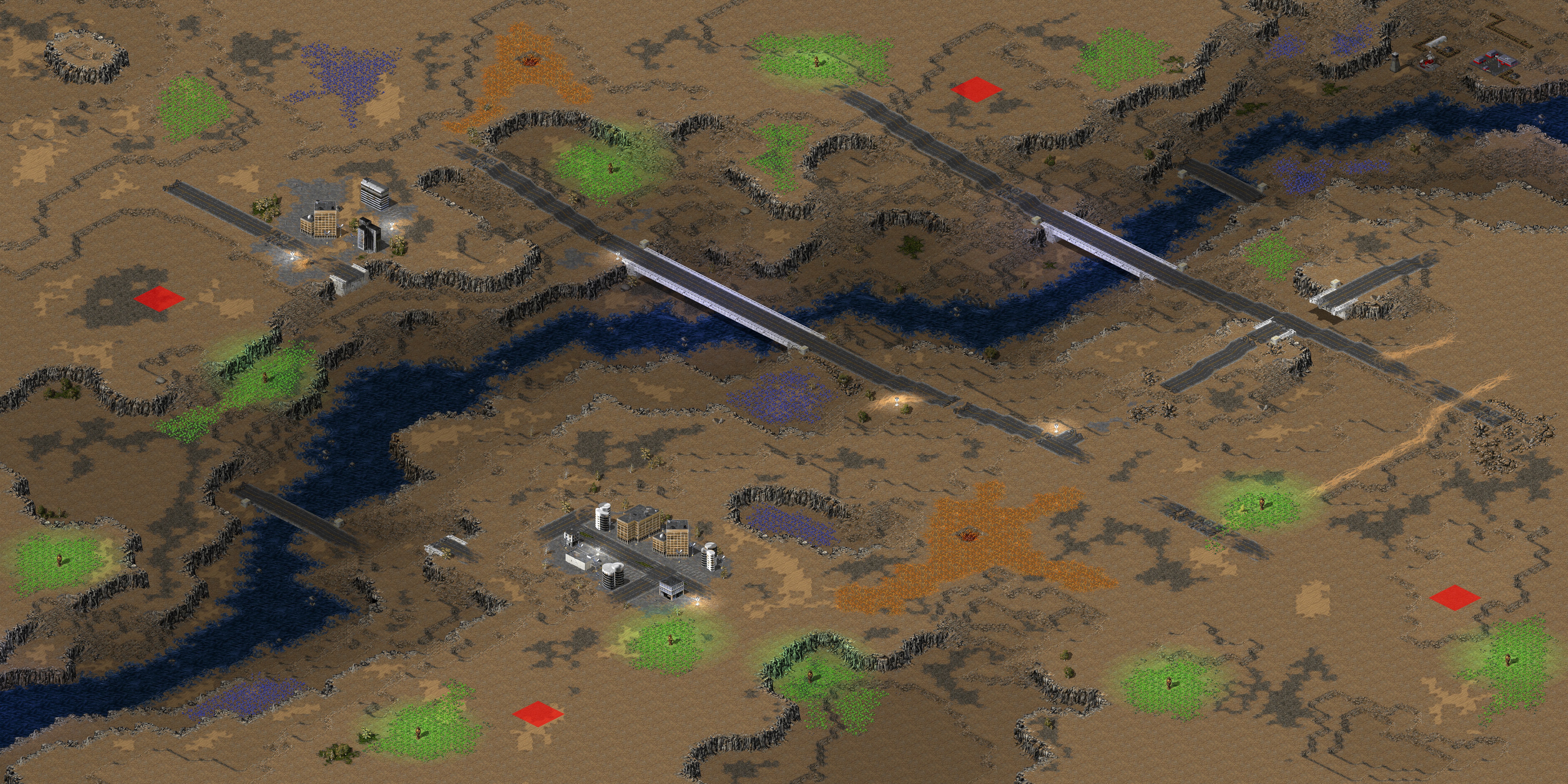 Rendered map: Grand Canyon
