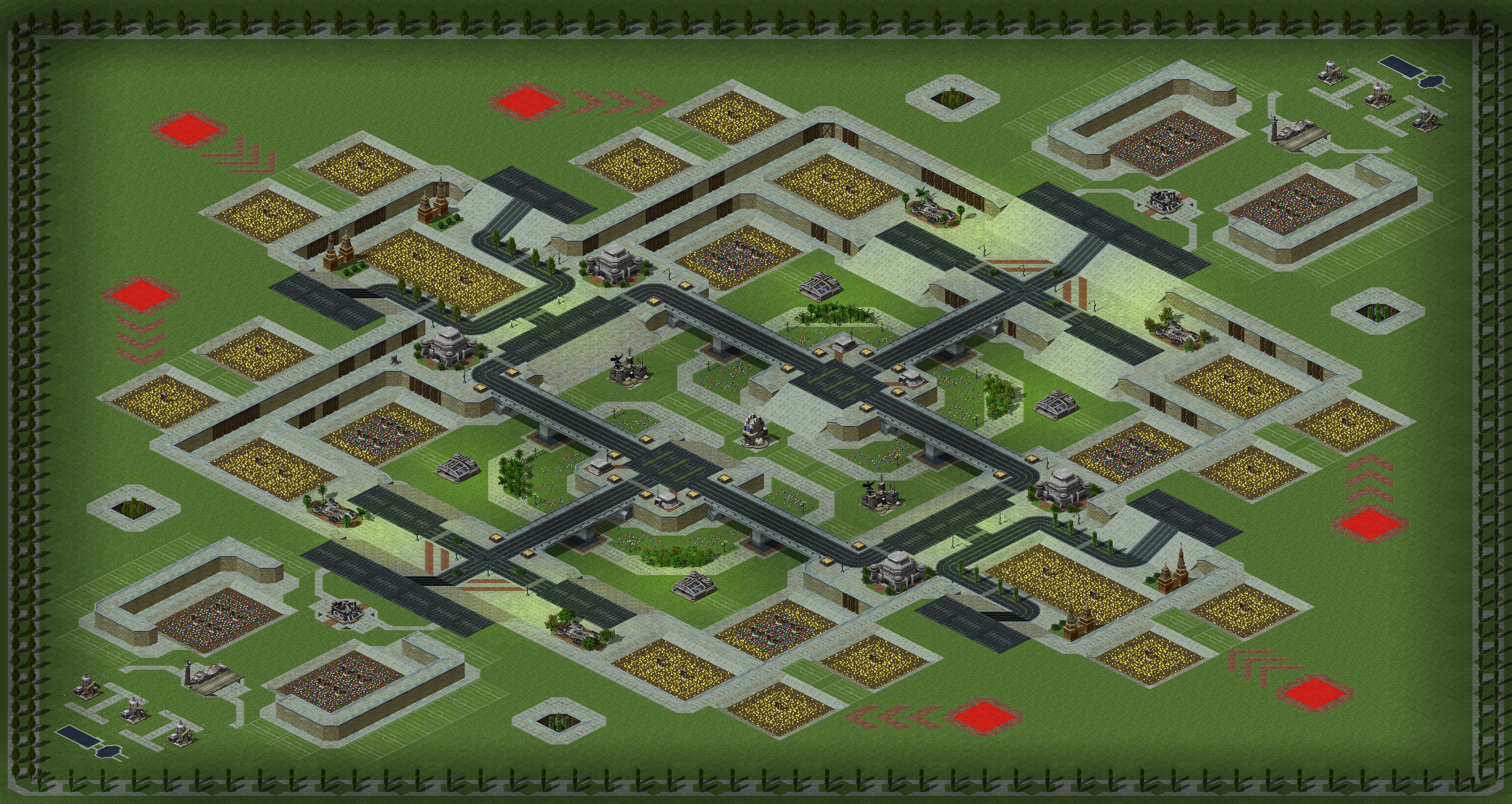 Rendered map: Uragan's Unreal Arena