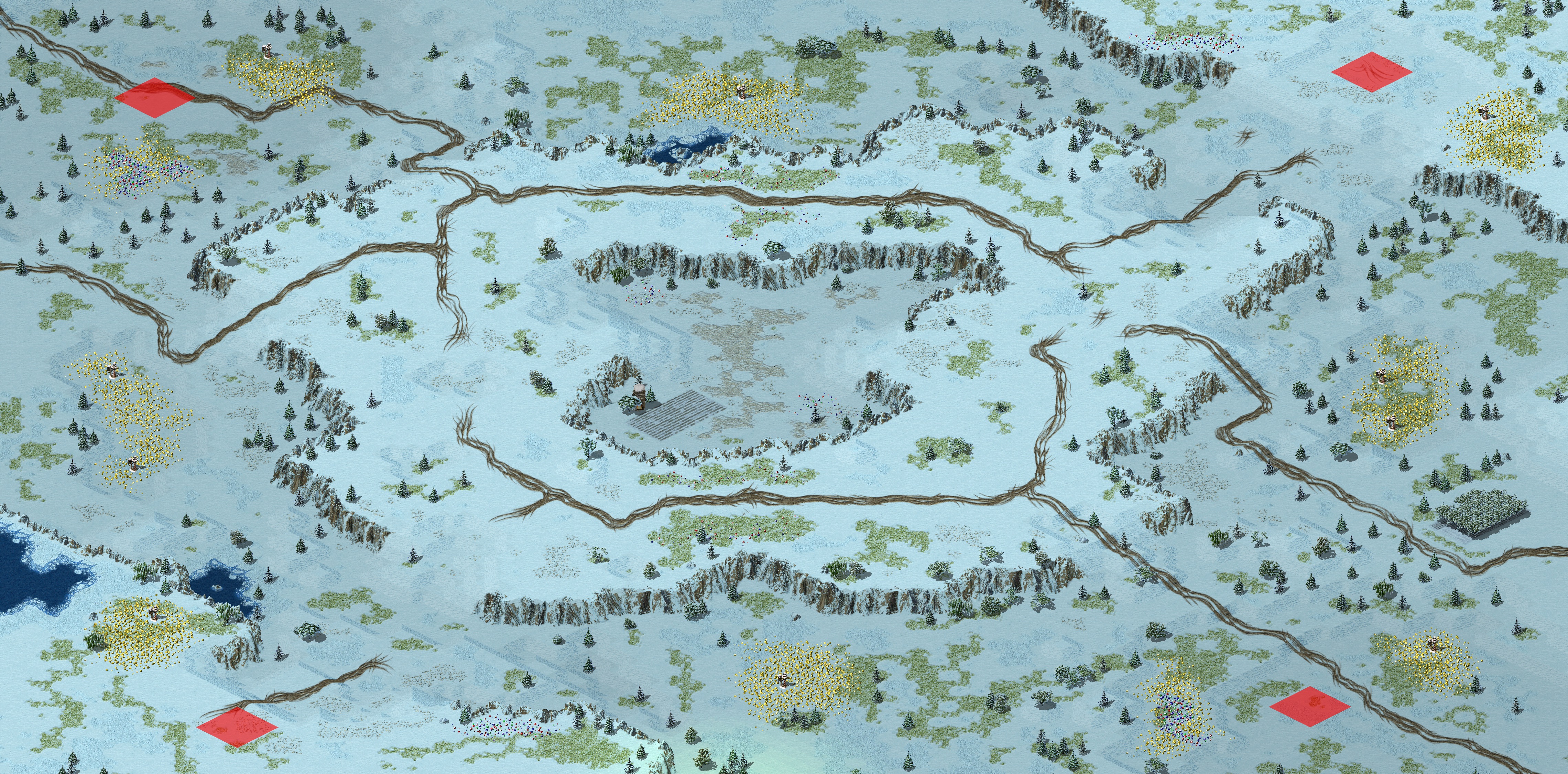 Rendered map: North Waves