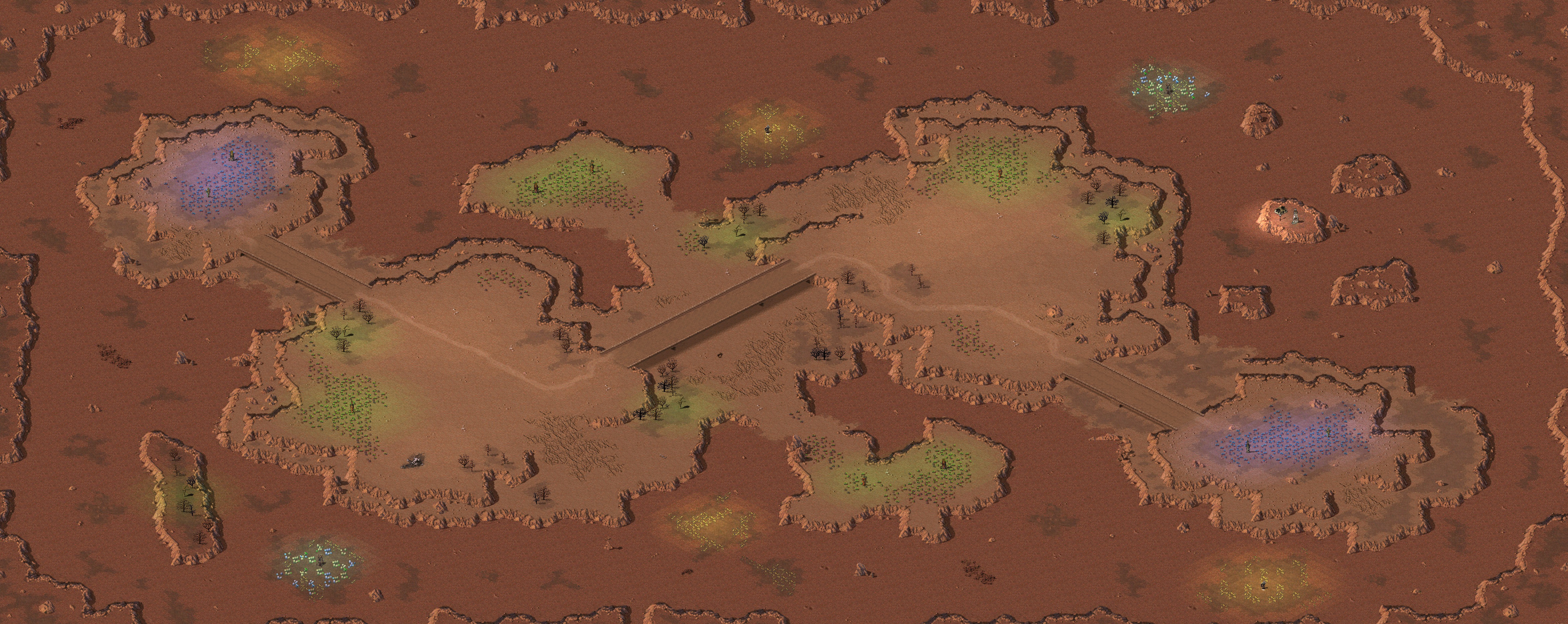 Rendered map: Dueling Deadlands