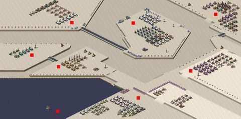 Rendered preview of 4 Soviet 4 Allied - Even Match